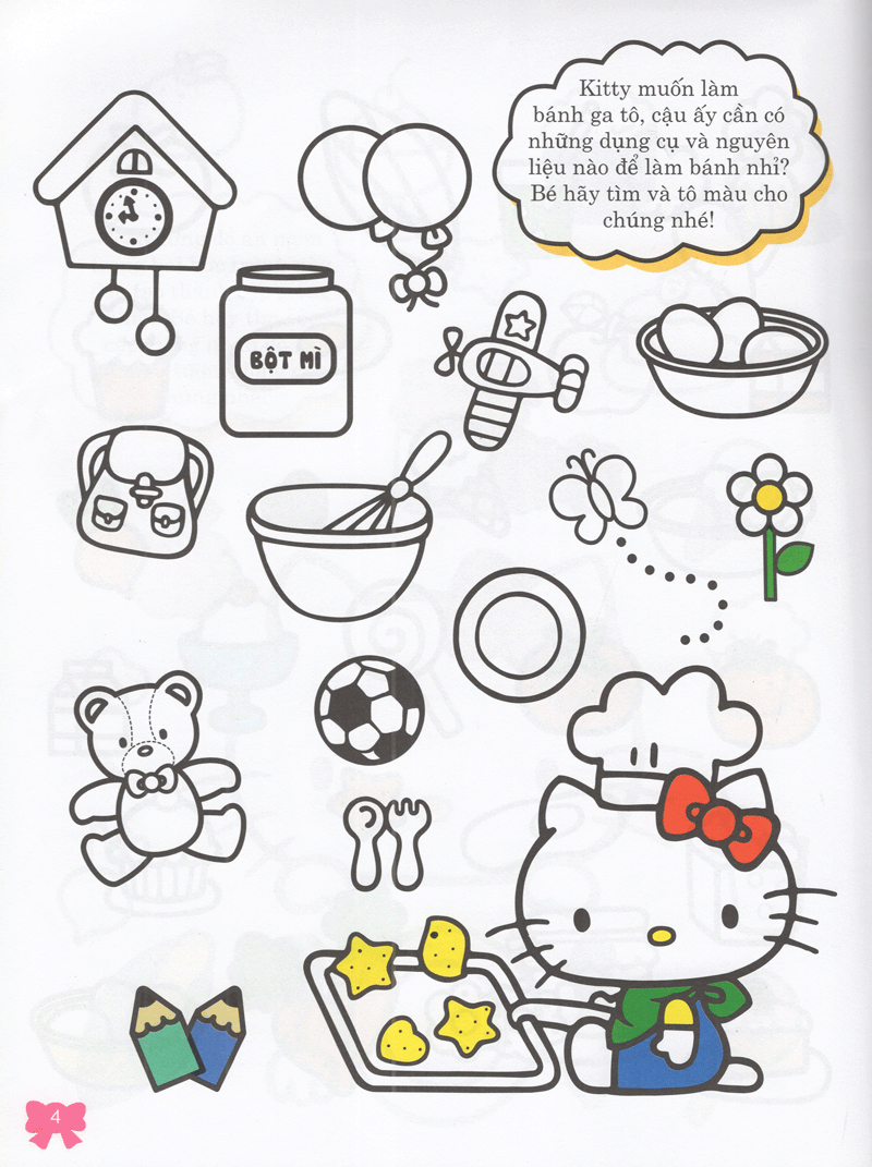 rèn luyện khả năng quan sát - hello kitty