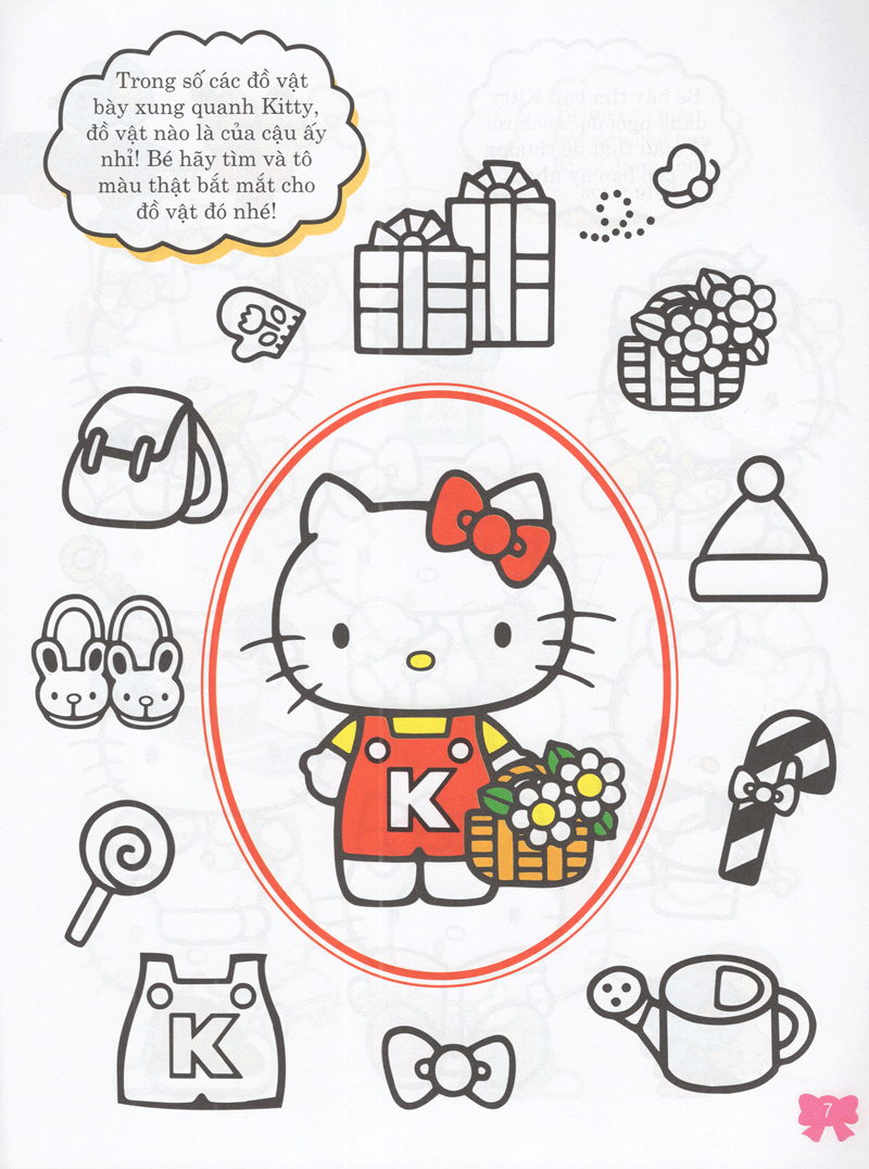 rèn luyện khả năng quan sát - hello kitty