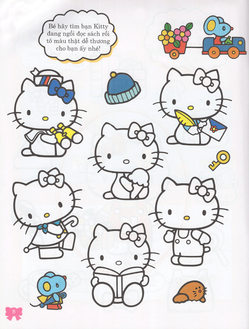 rèn luyện khả năng quan sát - hello kitty