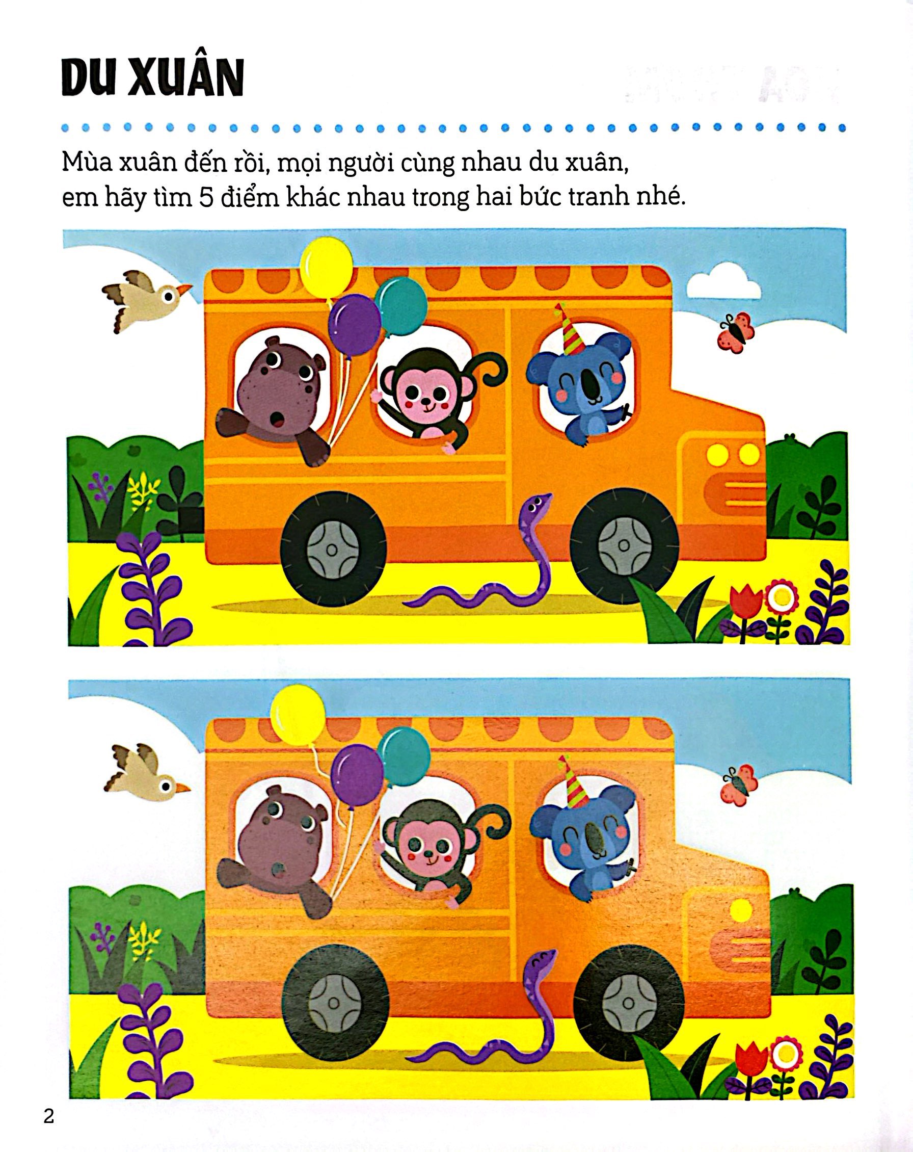 Ren Luyen Kha Nang Tap Trung - Tim Diem Khac Nhau