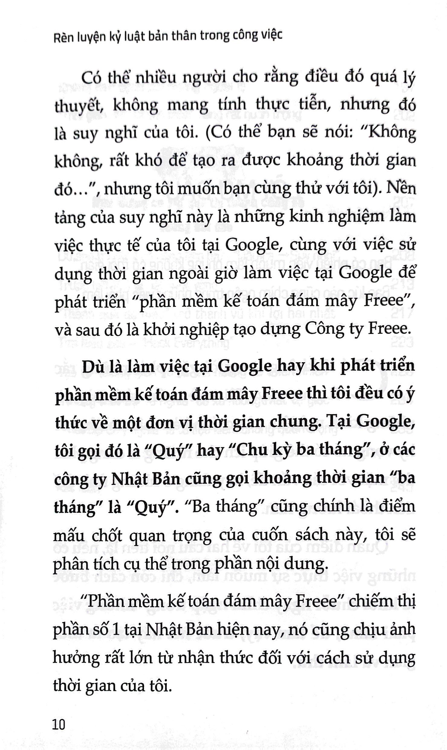 rèn luyện kỷ luật bản thân trong công việc