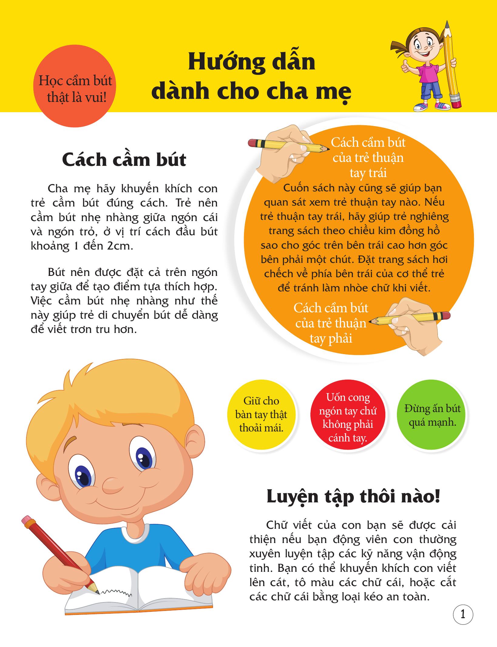 Ren Luyen Ky Nang Cam But Cho Tre - To Net Co Ban