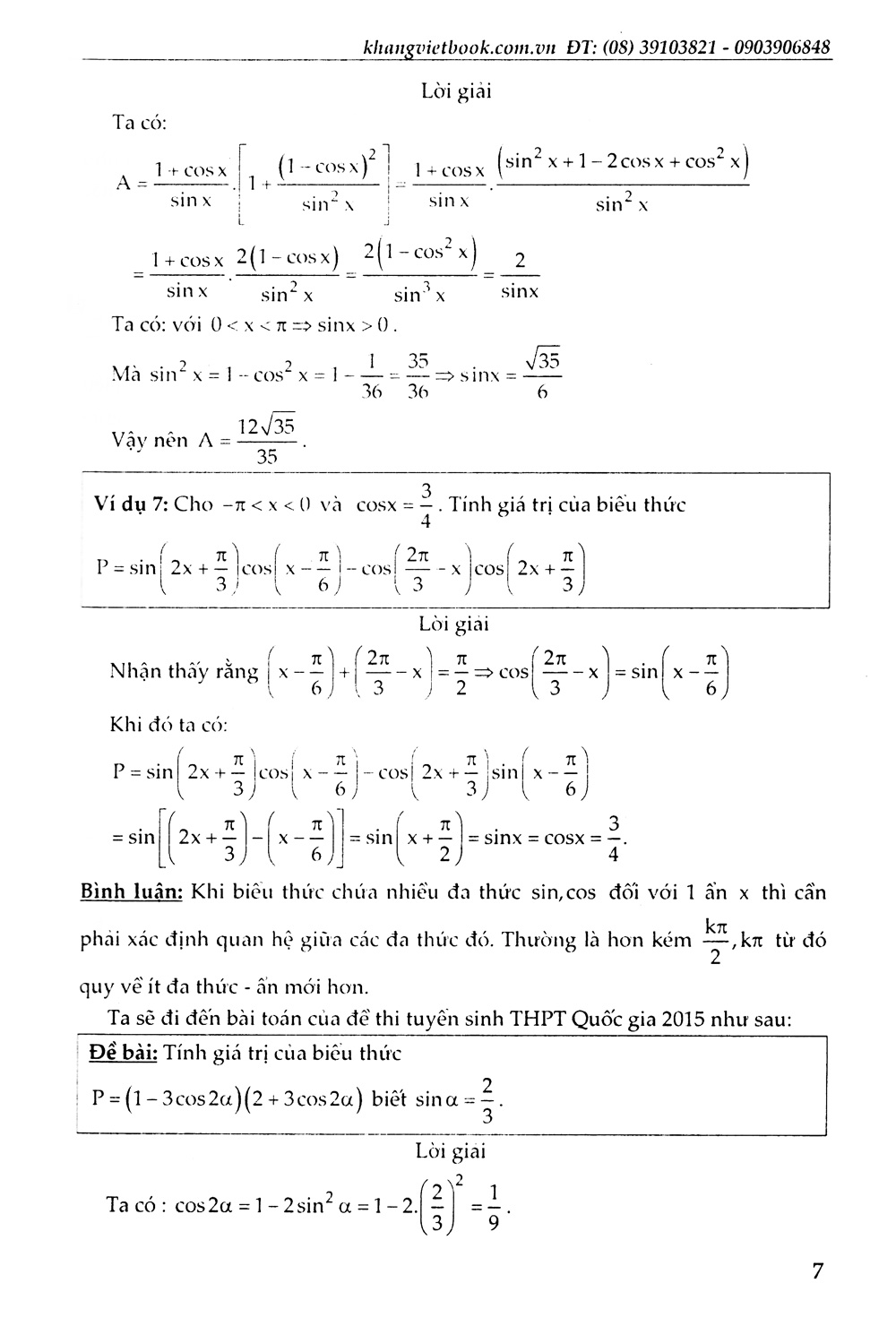 rèn luyện kỹ năng - chinh phục giải toán phương trình, bất phương trình, hệ phương trình, bất đẳng thức