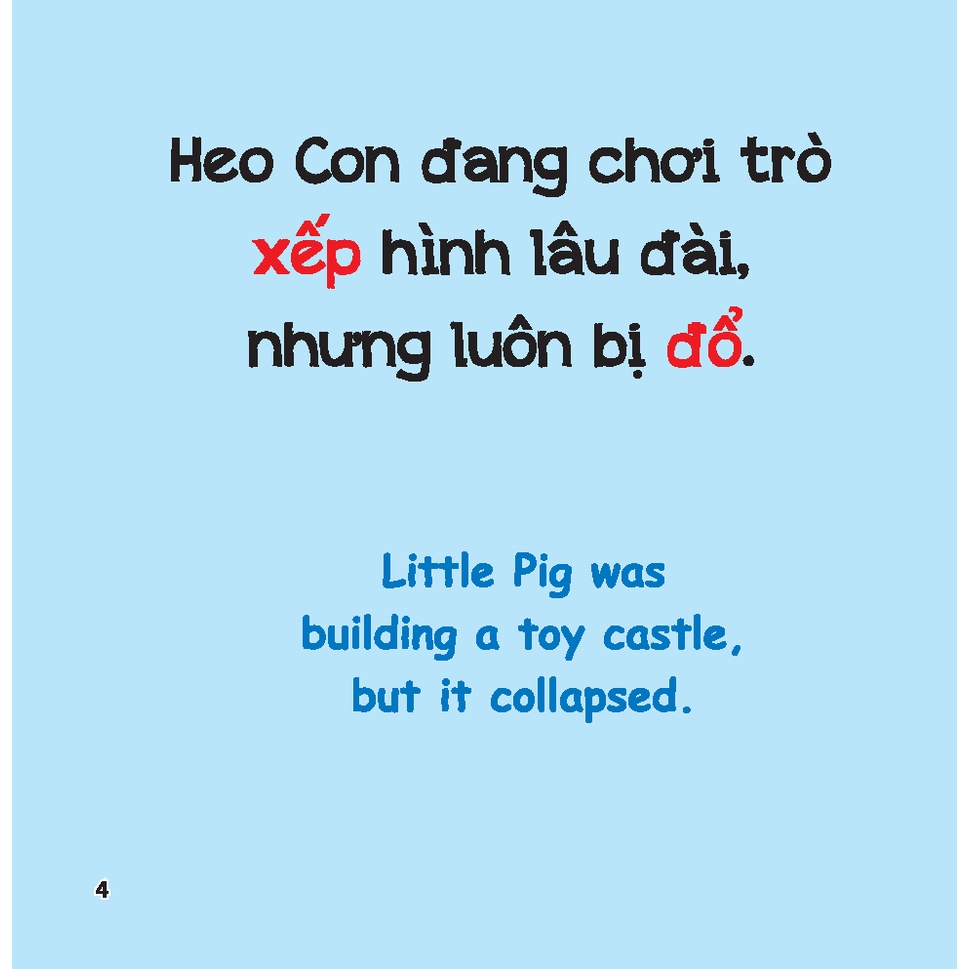 rèn luyện kỹ năng giao tiếp bằng tranh cho bé - lời an ủi (song ngữ anh - việt)