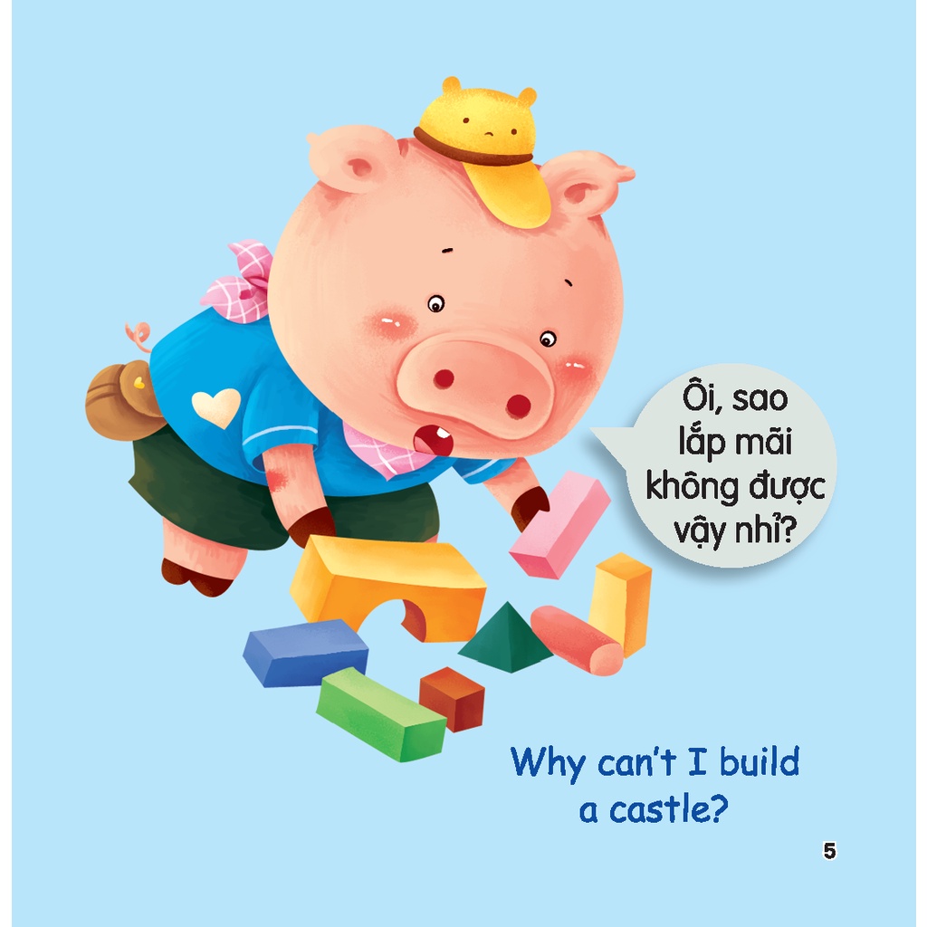 rèn luyện kỹ năng giao tiếp bằng tranh cho bé - lời an ủi (song ngữ anh - việt)