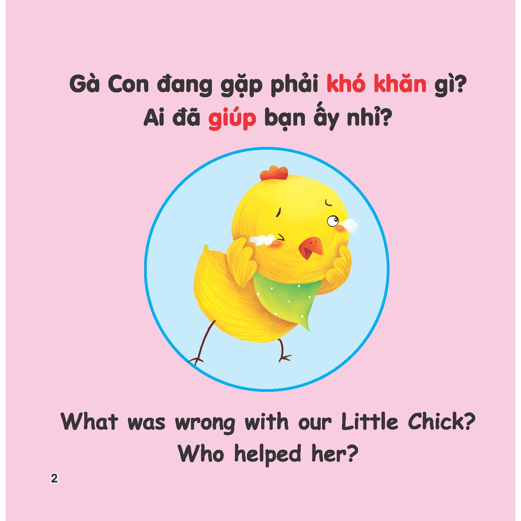 rèn luyện kỹ năng giao tiếp bằng tranh cho bé - lời cảm ơn (song ngữ anh - việt)