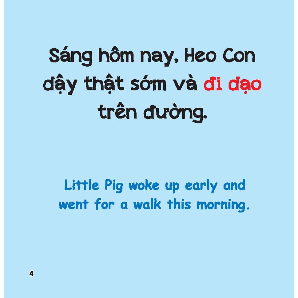 rèn luyện kỹ năng giao tiếp bằng tranh cho bé - lời động viên (song ngữ anh - việt)