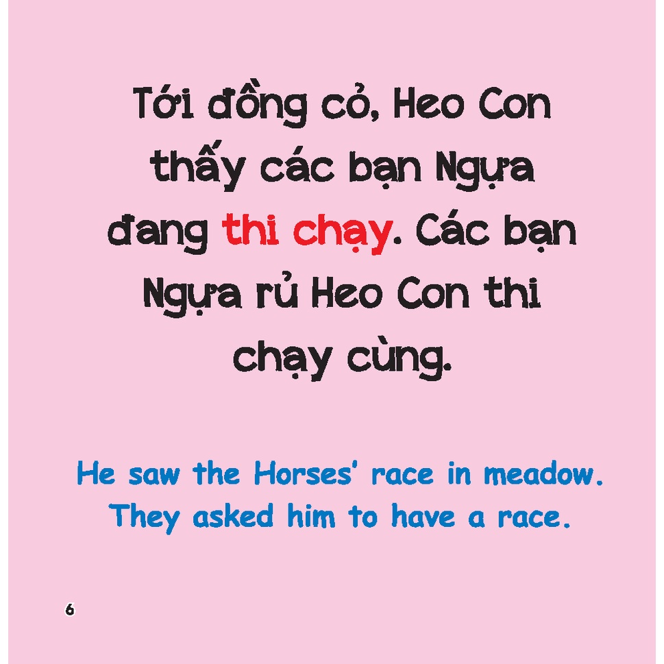 rèn luyện kỹ năng giao tiếp bằng tranh cho bé - lời động viên (song ngữ anh - việt)