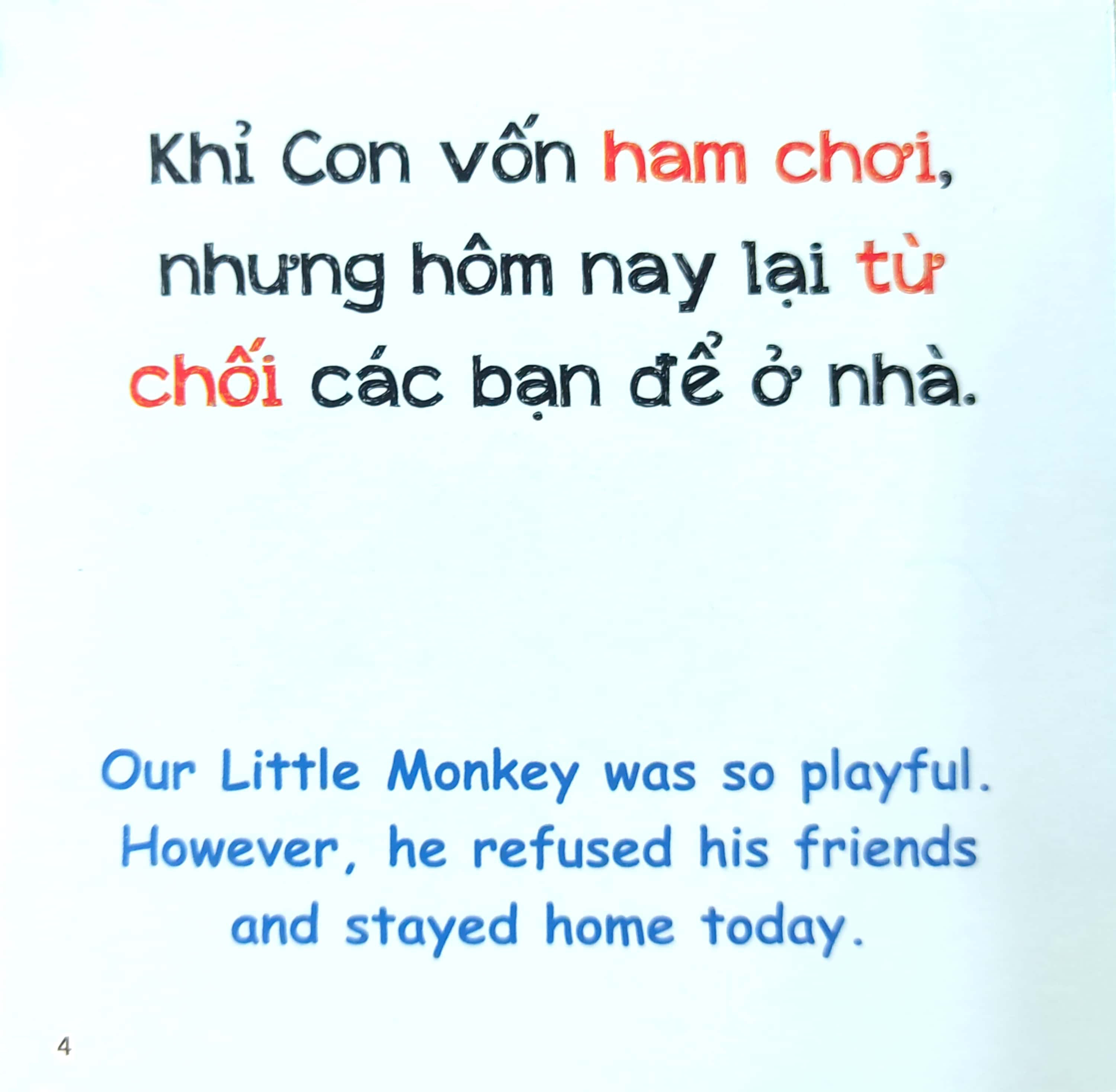 rèn luyện kỹ năng giao tiếp bằng tranh cho bé - lời hứa (song ngữ anh - việt)