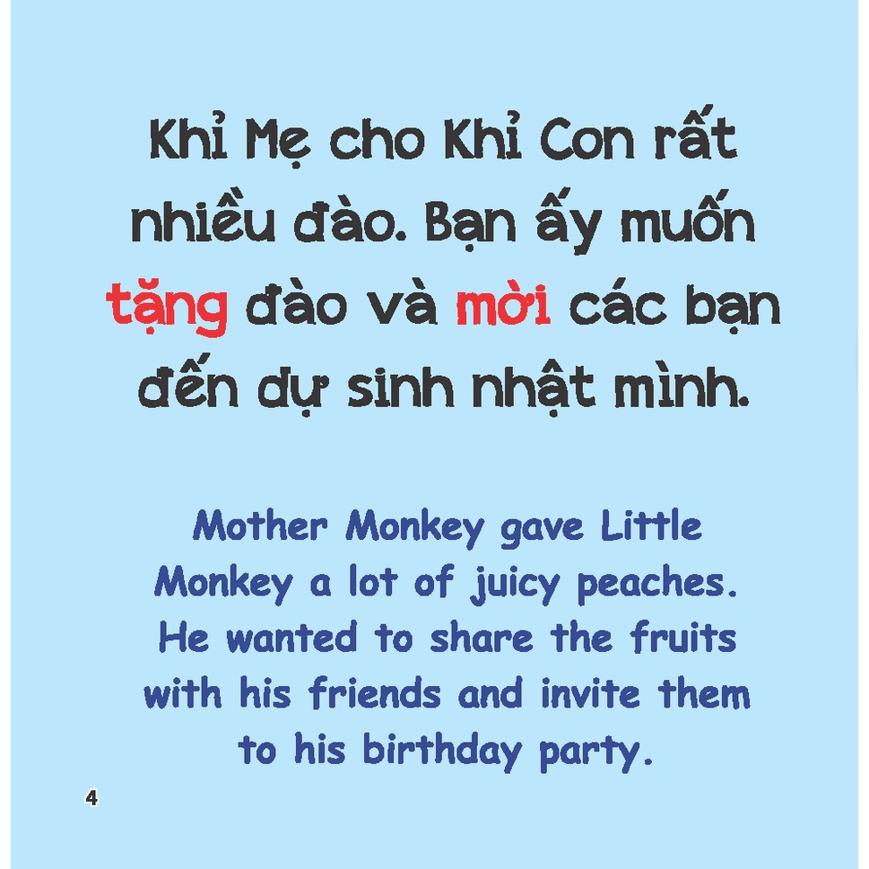 rèn luyện kỹ năng giao tiếp bằng tranh cho bé - lời mời (song ngữ anh - việt)