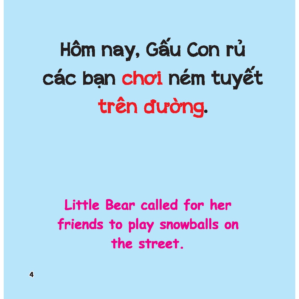 rèn luyện kỹ năng giao tiếp bằng tranh cho bé - lời xin lỗi (song ngữ anh - việt)