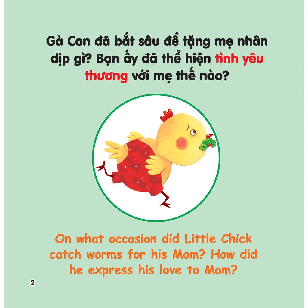 rèn luyện kỹ năng giao tiếp bằng tranh cho bé - lời yêu thương (song ngữ anh - việt)