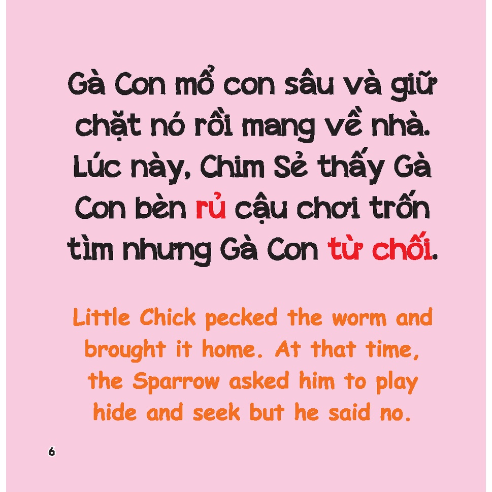 rèn luyện kỹ năng giao tiếp bằng tranh cho bé - lời yêu thương (song ngữ anh - việt)