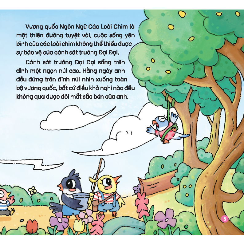 rèn luyện kỹ năng ngôn ngữ cho trẻ - ngôn ngữ thật thú vị - thử tài phá án