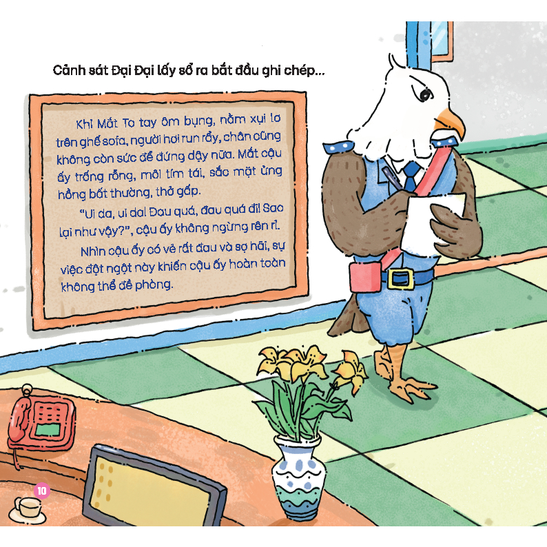 rèn luyện kỹ năng ngôn ngữ cho trẻ - ngôn ngữ thật thú vị - thử tài phá án