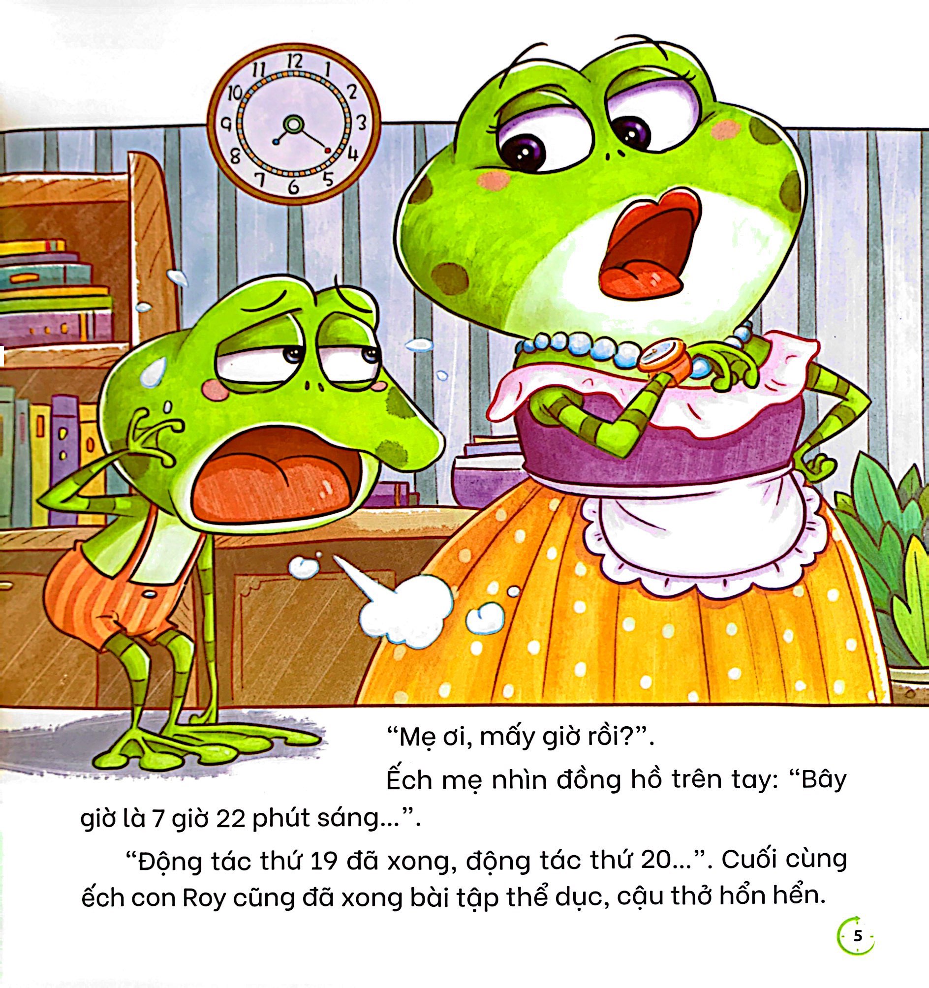 rèn luyện kỹ năng sống cho trẻ 2-10 tuổi - dạy bé quản lý thời gian - mẹ ơi mấy giờ rồi?