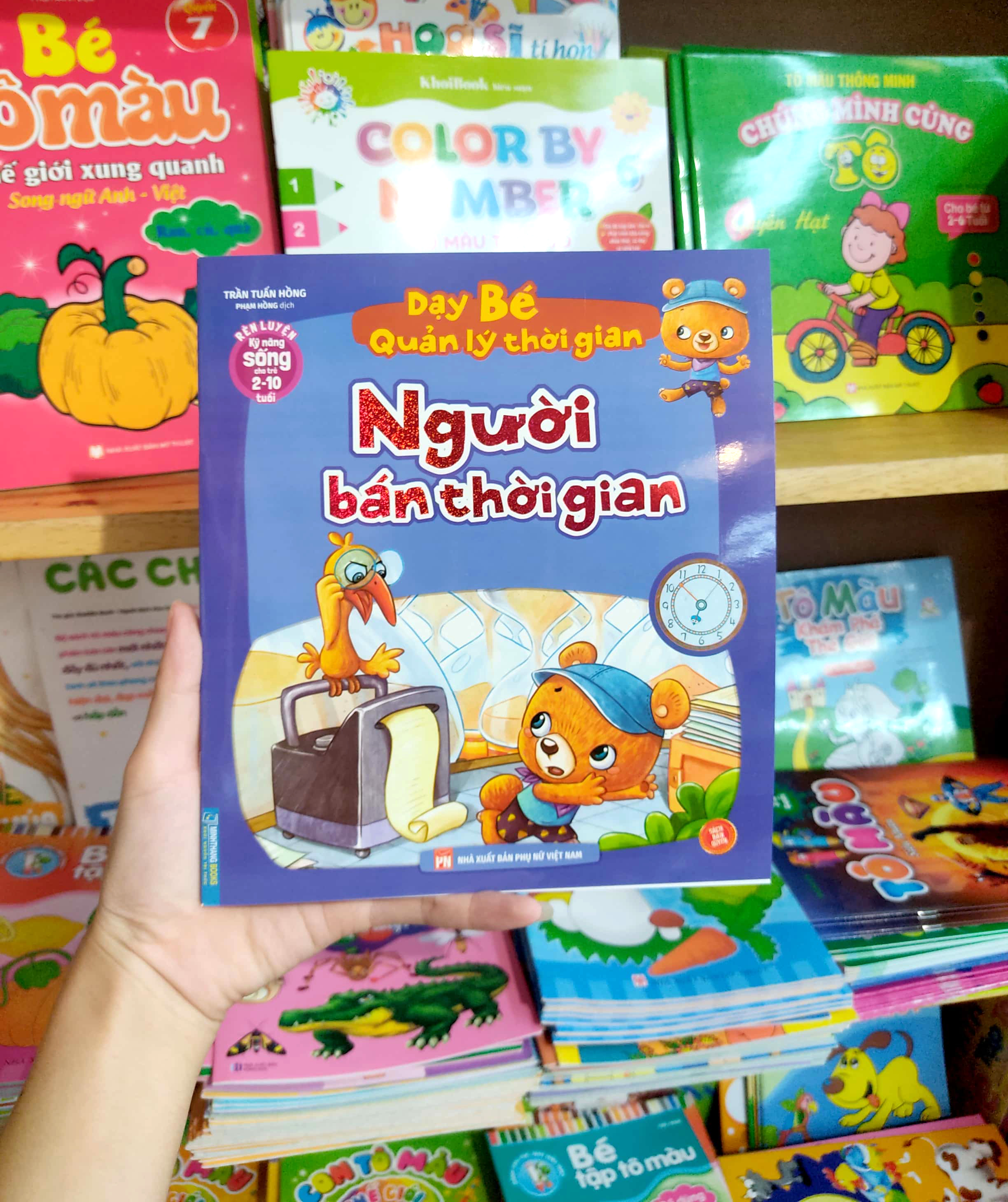 rèn luyện kỹ năng sống cho trẻ 2-10 tuổi - dạy bé quản lý thời gian - người bán thời gian