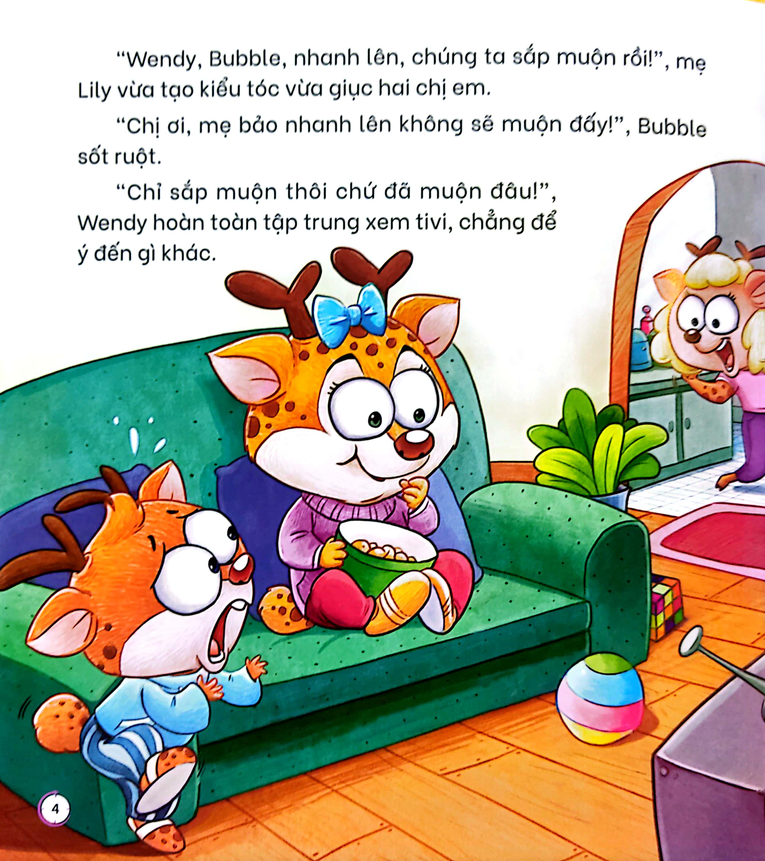 rèn luyện kỹ năng sống cho trẻ 2-10 tuổi - dạy bé quản lý thời gian - wendy lề mề