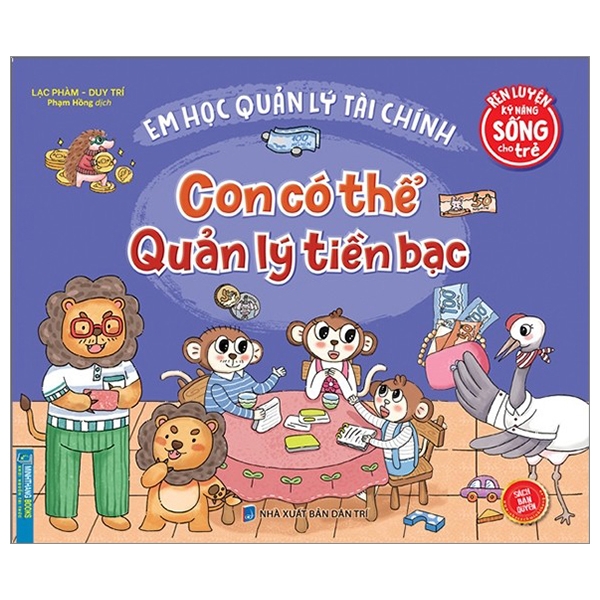 rèn luyện kỹ năng sống cho trẻ - em học quản lý tài chính - con có thể quản lý tiền bạc