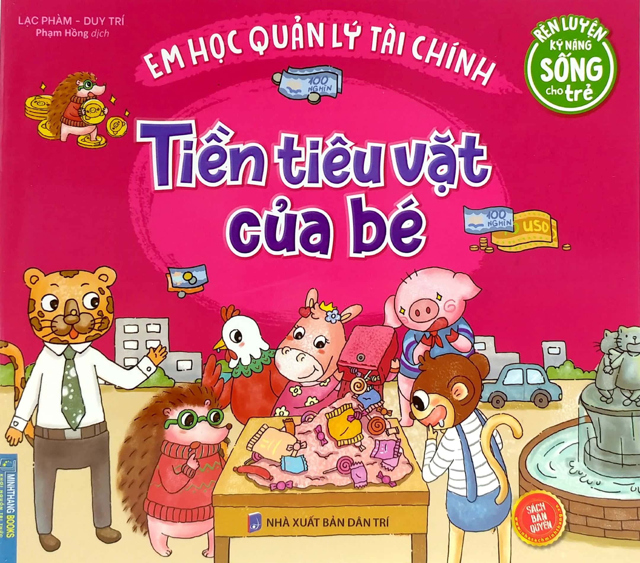 rèn luyện kỹ năng sống cho trẻ - em học quản lý tài chính - tiền tiêu vặt của bé