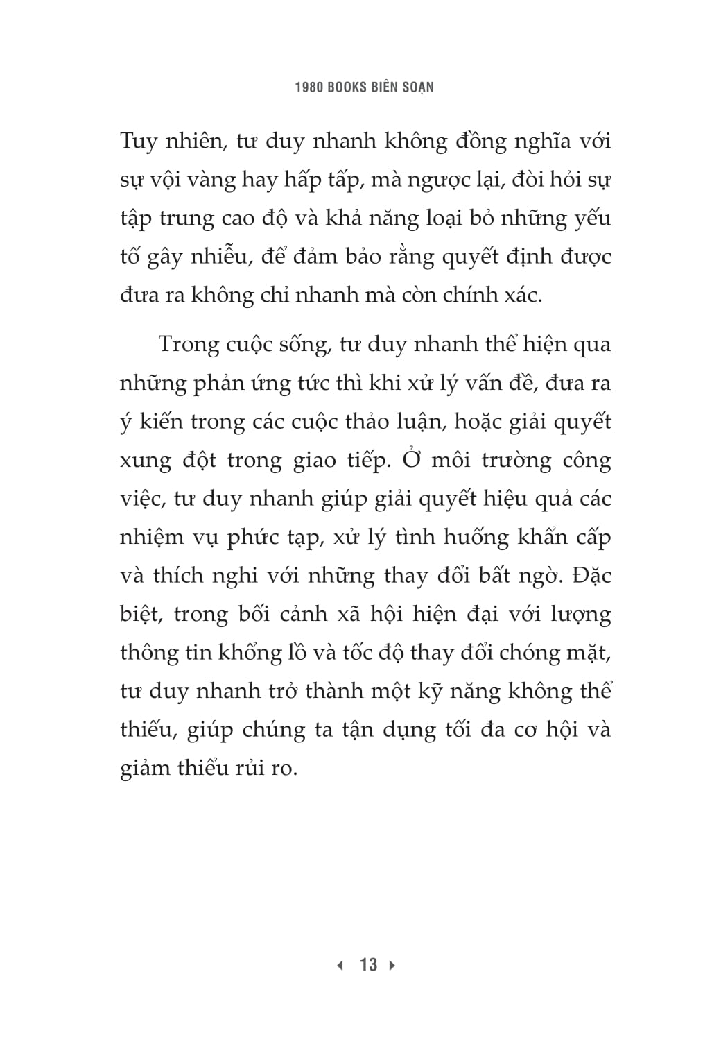 Ren Luyen Ky Nang Tu Duy Nhanh Trong Cong Viec