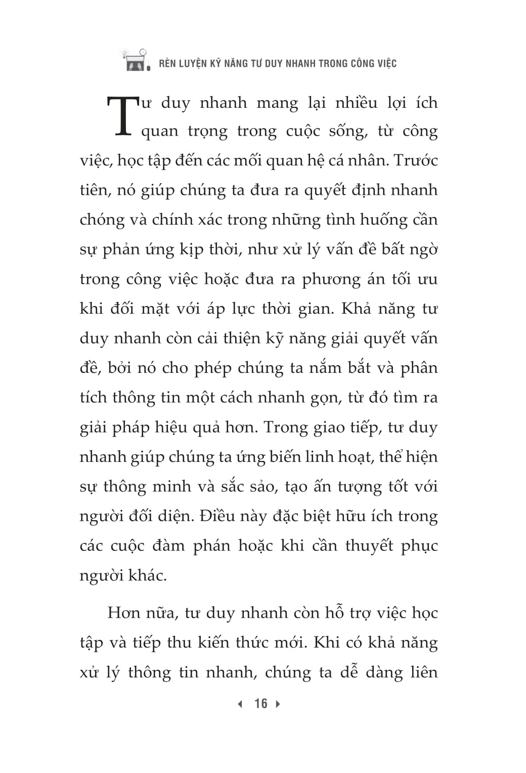 Ren Luyen Ky Nang Tu Duy Nhanh Trong Cong Viec