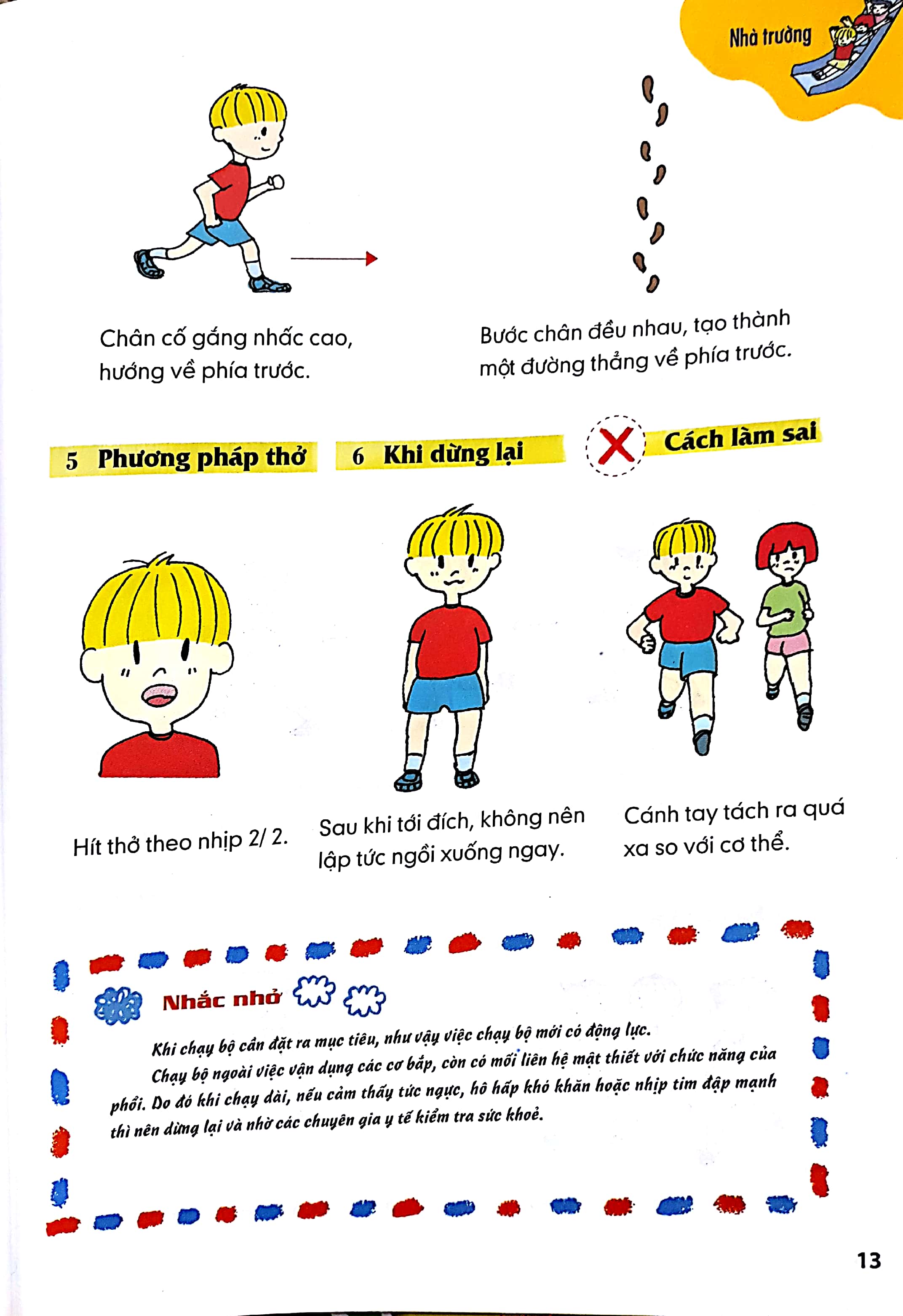 rèn luyện kỹ năng vận động dành cho học sinh