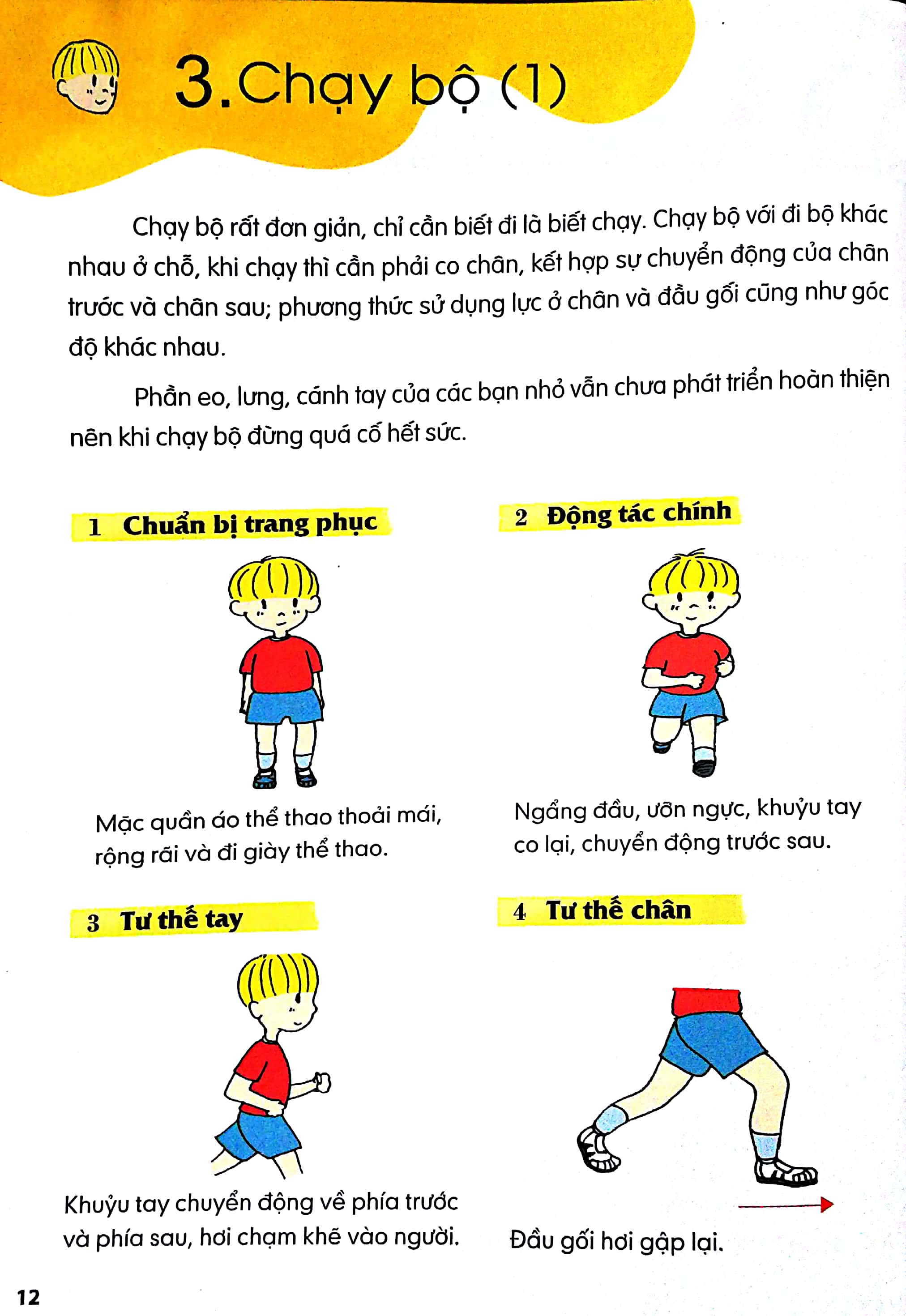 rèn luyện kỹ năng vận động dành cho học sinh