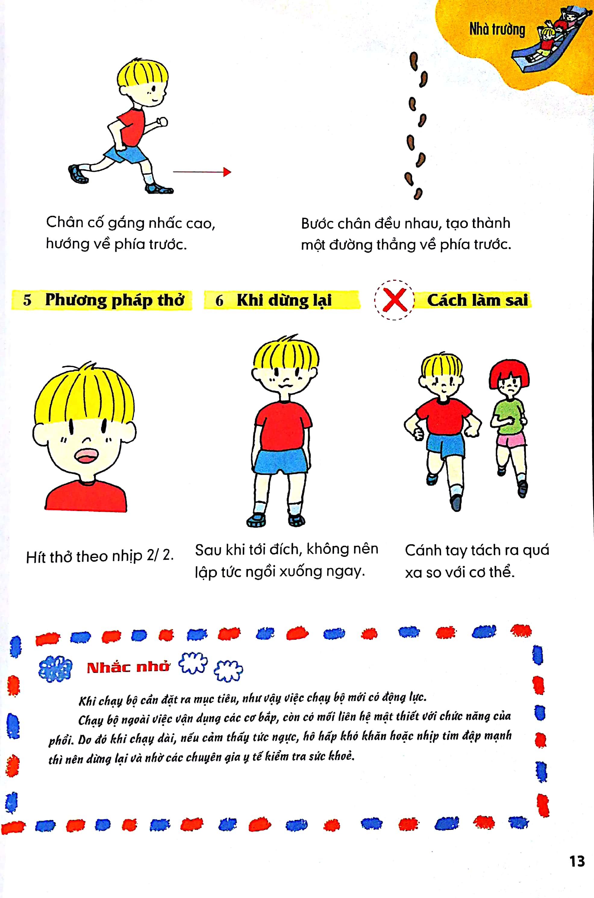 rèn luyện kỹ năng vận động dành cho học sinh