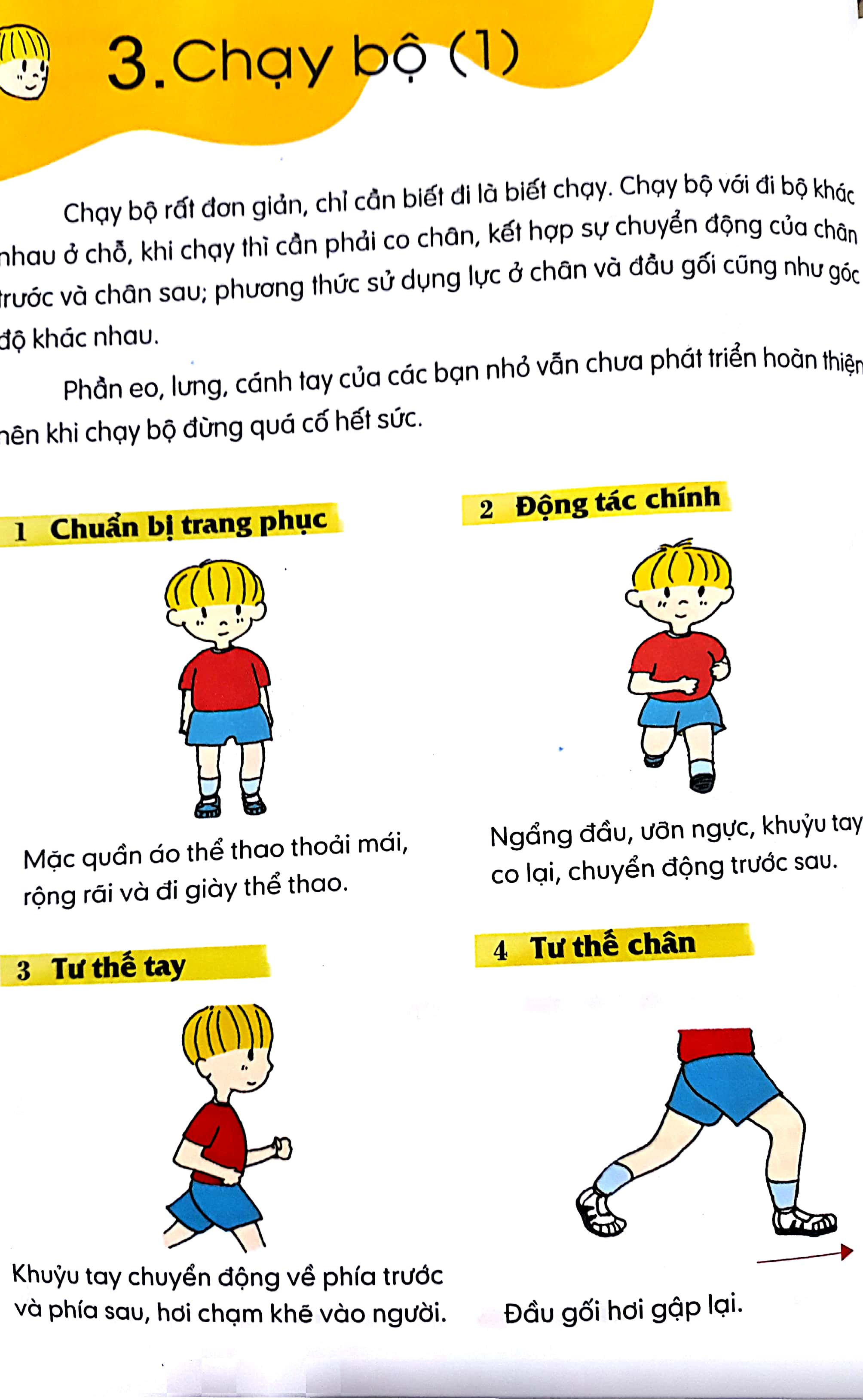 rèn luyện kỹ năng vận động dành cho học sinh