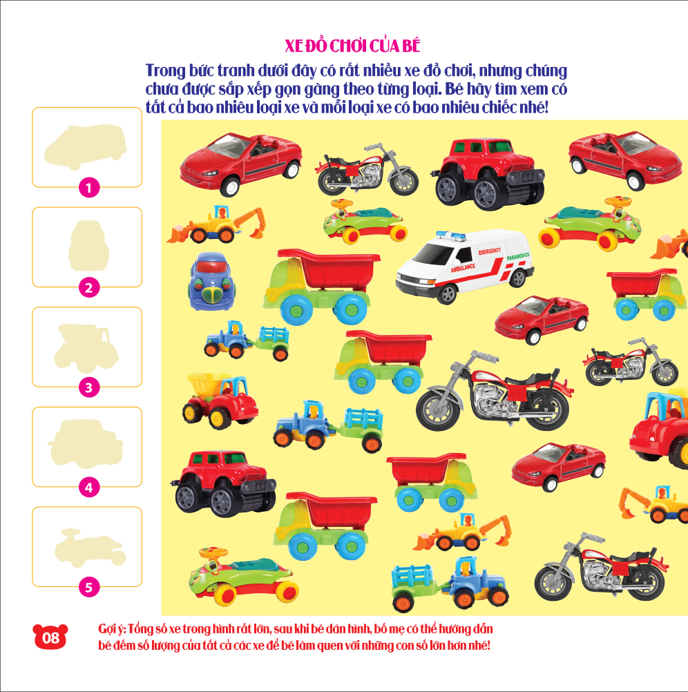 rèn luyện phát triển trí óc cho trẻ - bóc dán hình thông minh iq-eq-cq - phương tiện giao thông (tái bản 2023)