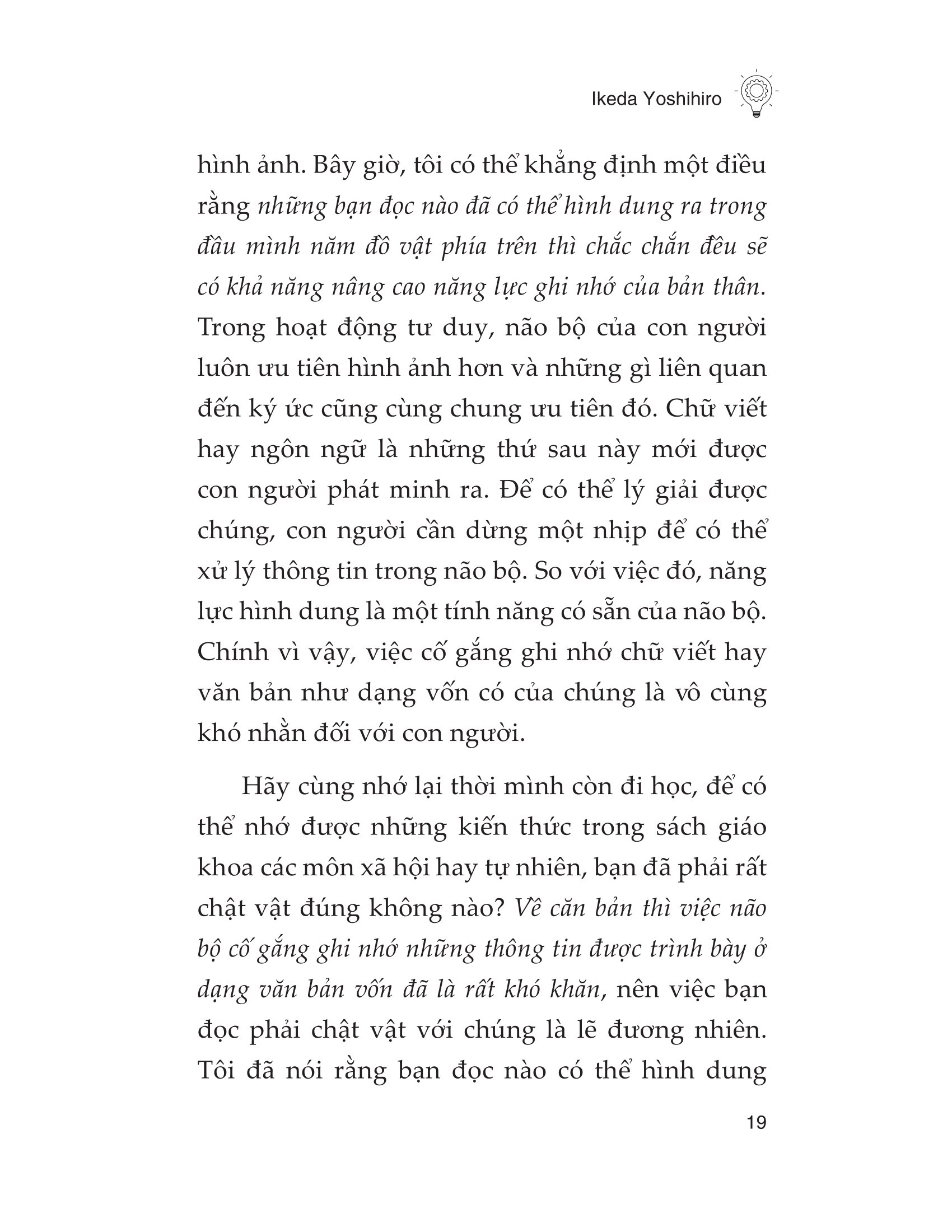 rèn luyện siêu trí nhớ bằng hình ảnh