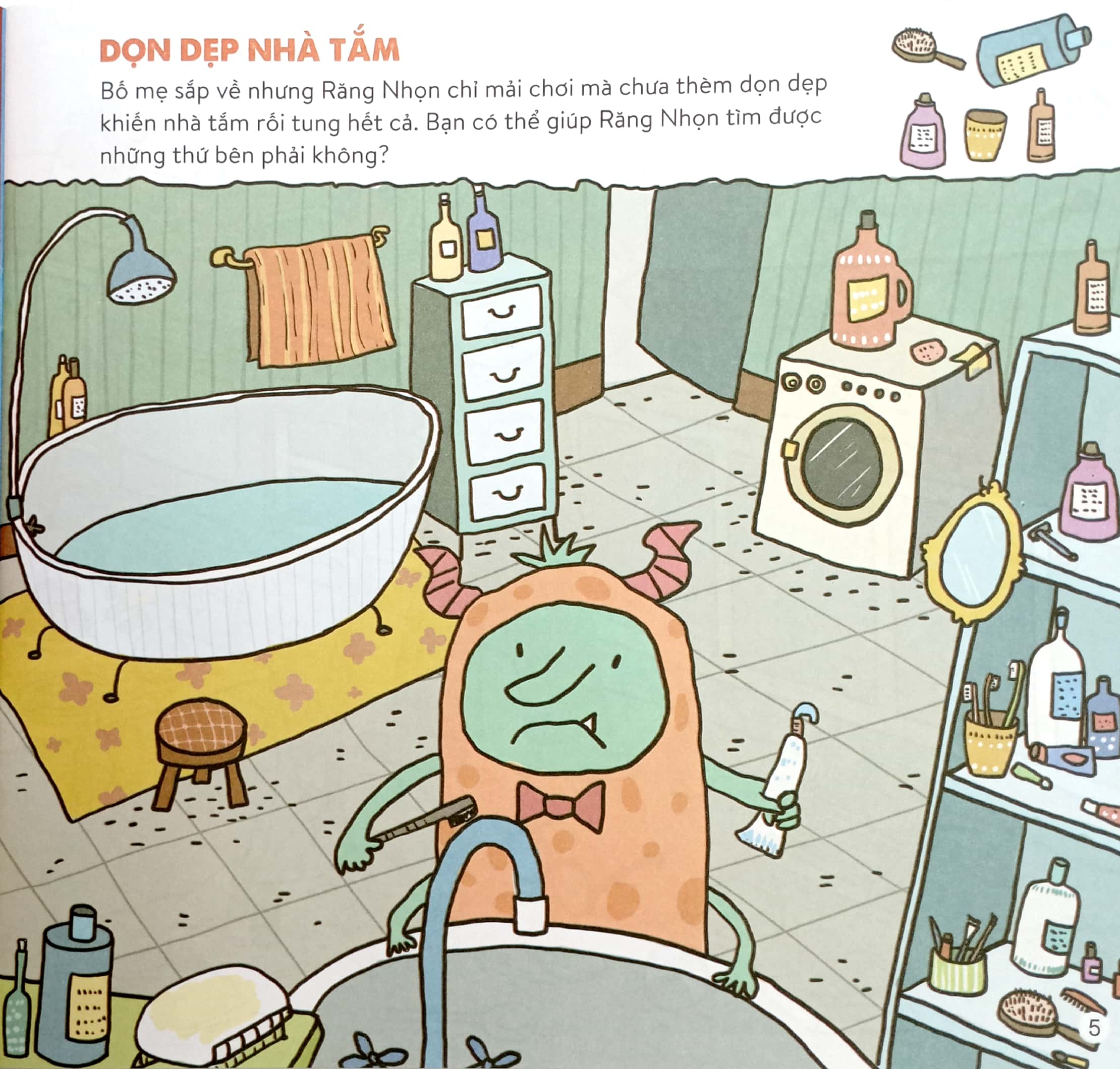 rèn luyện sự tập trung - trò chơi tư duy cho trẻ (dành cho bé từ 5 tuổi)