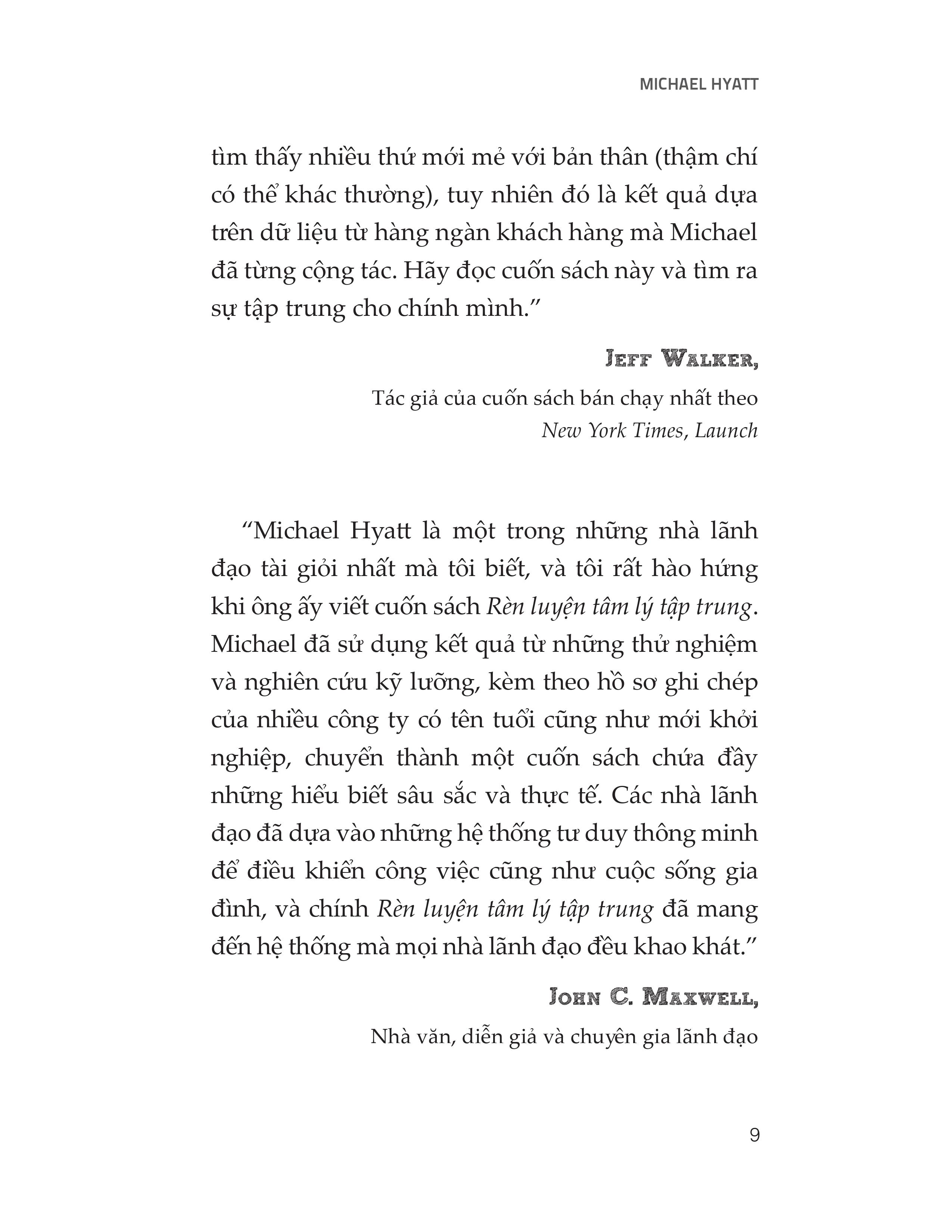 rèn luyện tâm lý tập trung