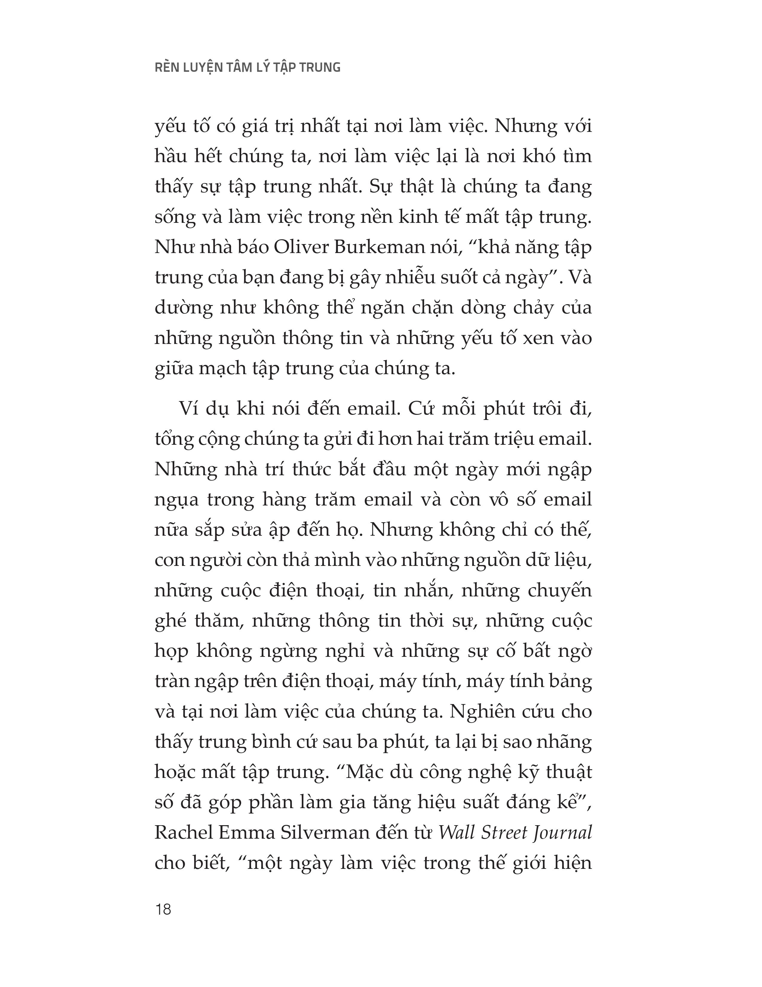 rèn luyện tâm lý tập trung