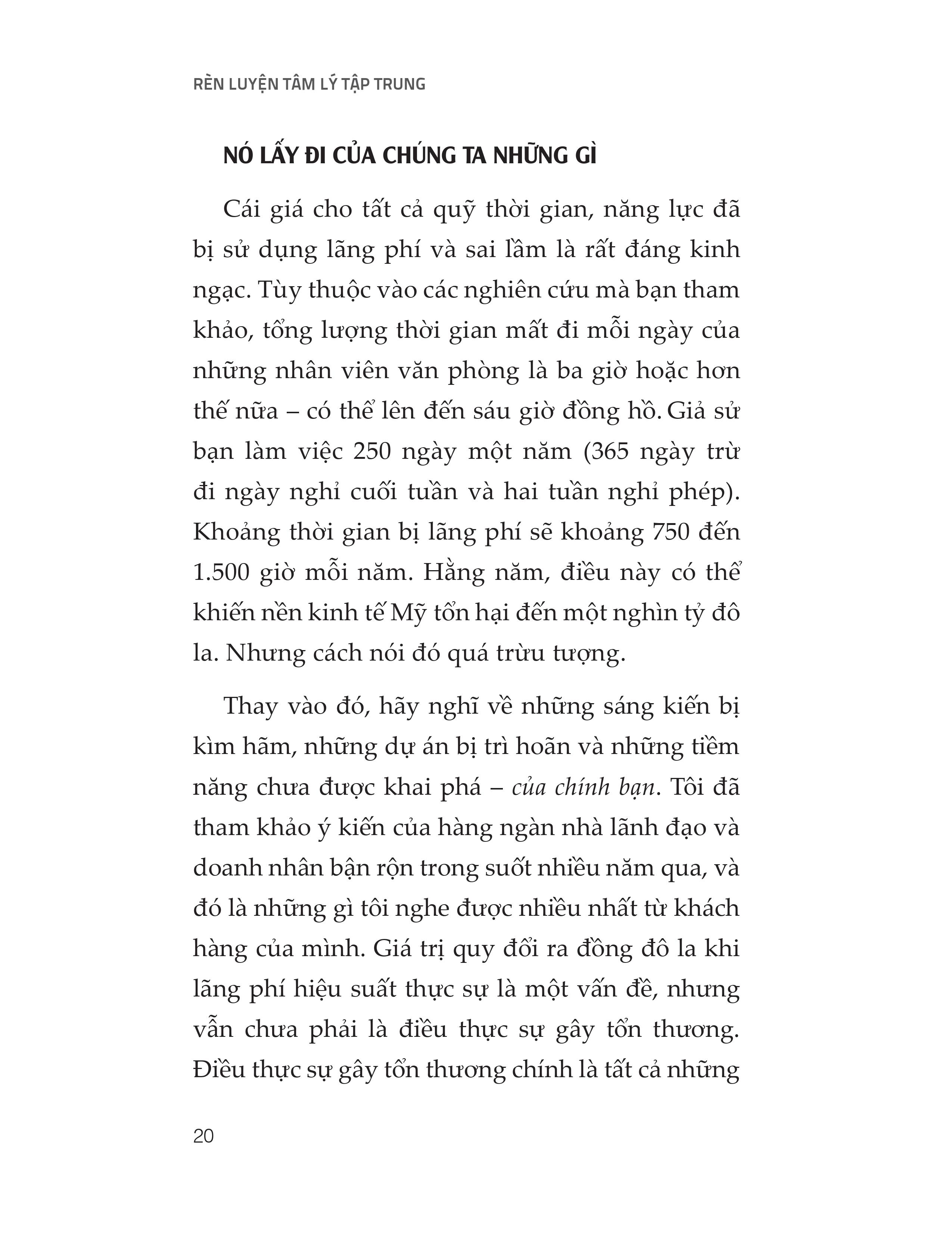 rèn luyện tâm lý tập trung