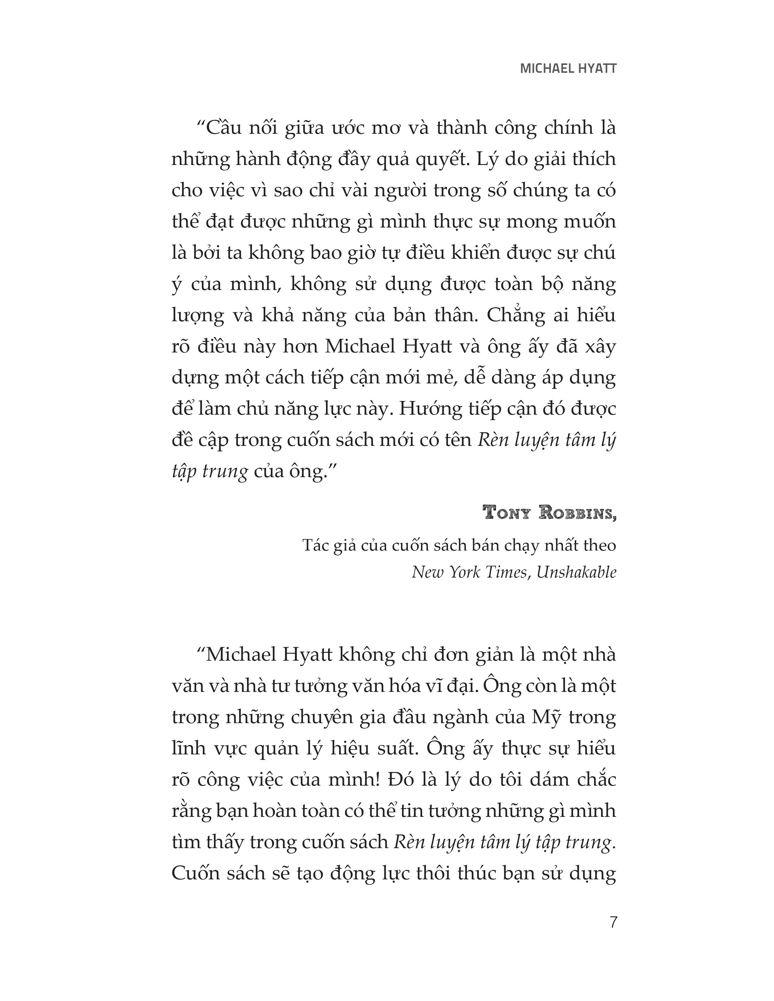 rèn luyện tâm lý tập trung