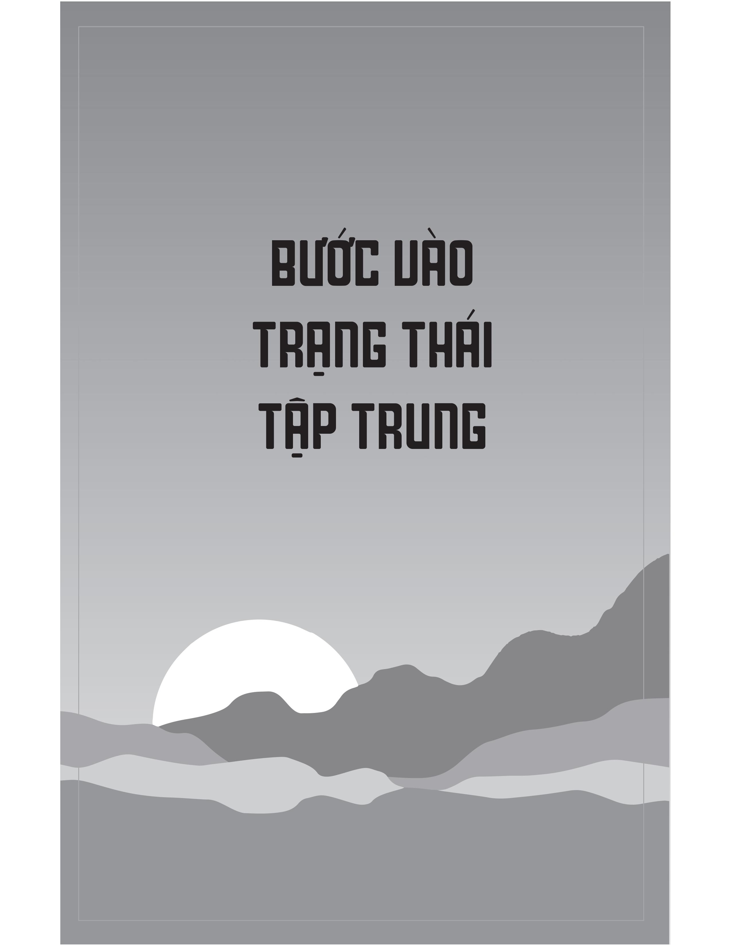 rèn luyện tâm lý tập trung