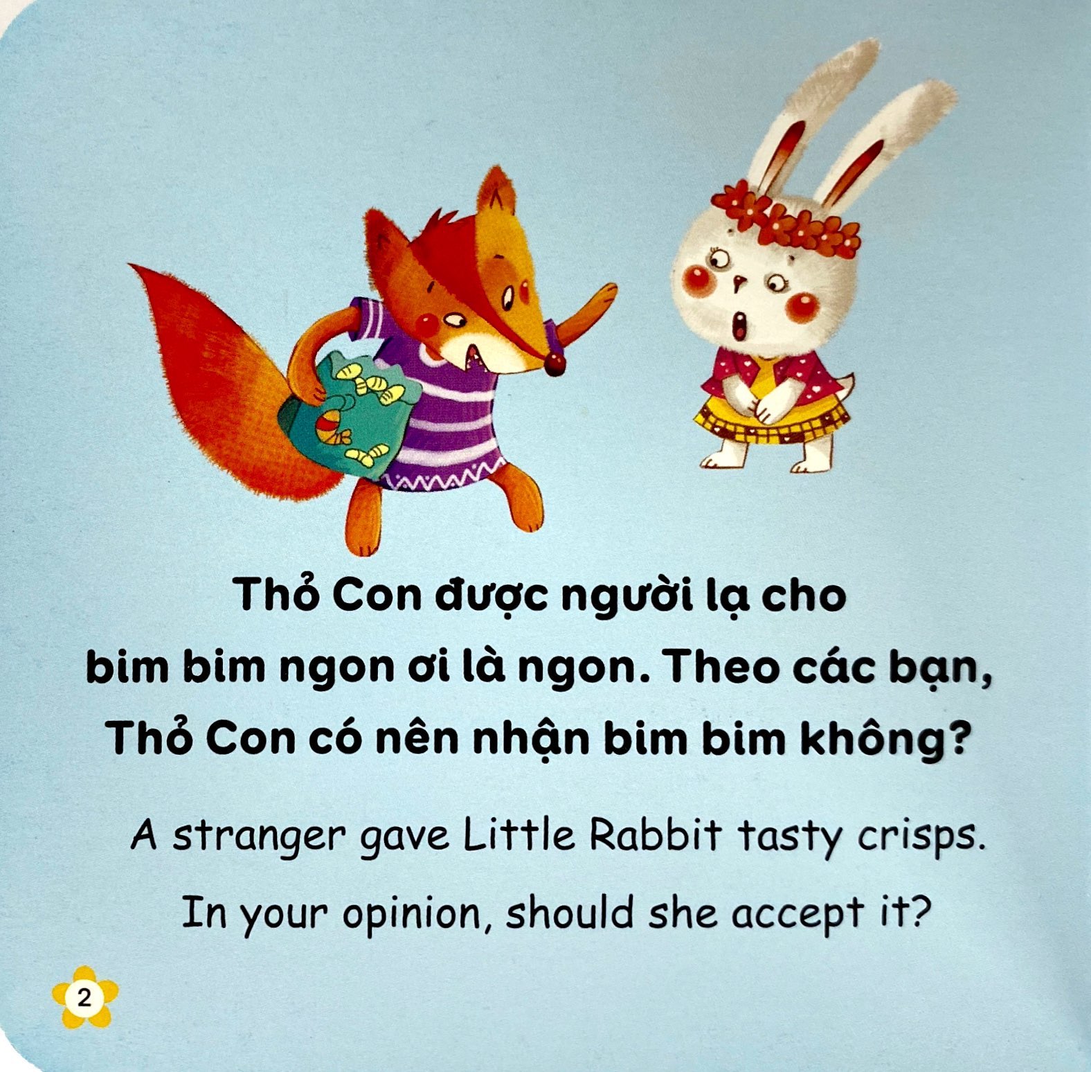 rèn luyện thói quen tốt - song ngữ anh-việt - cẩn thận khi gặp người lạ (tái bản 2023)