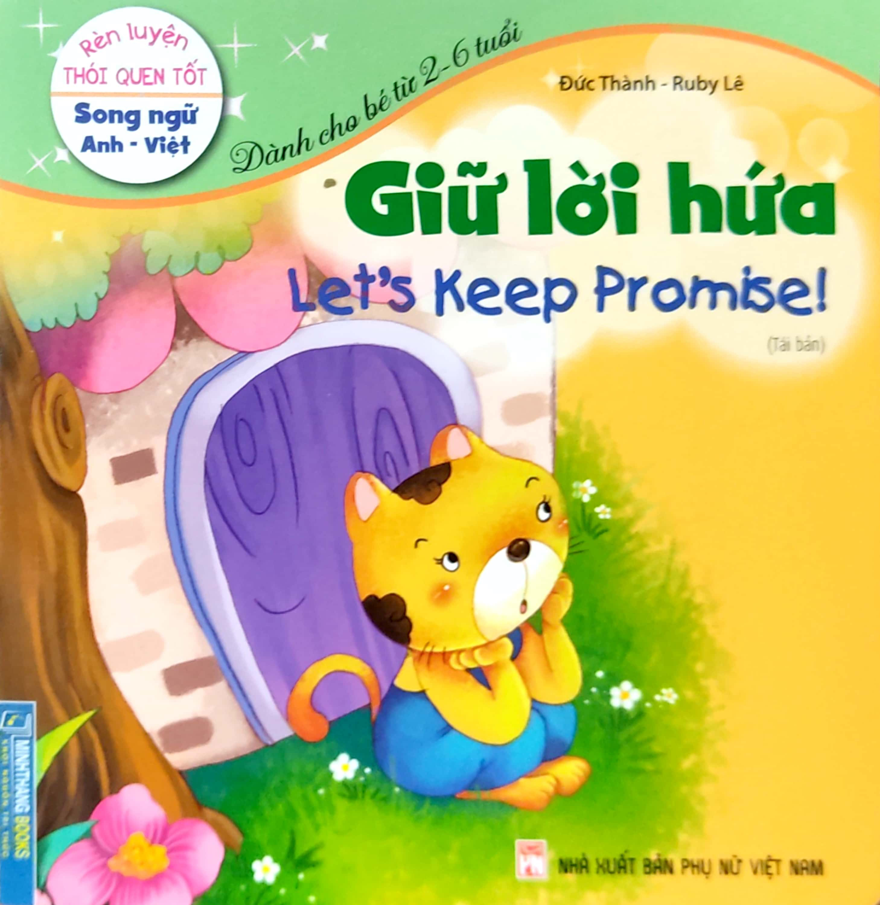 rèn luyện thói quen tốt - song ngữ anh-việt - giữ lời hứa (tái bản 2023)