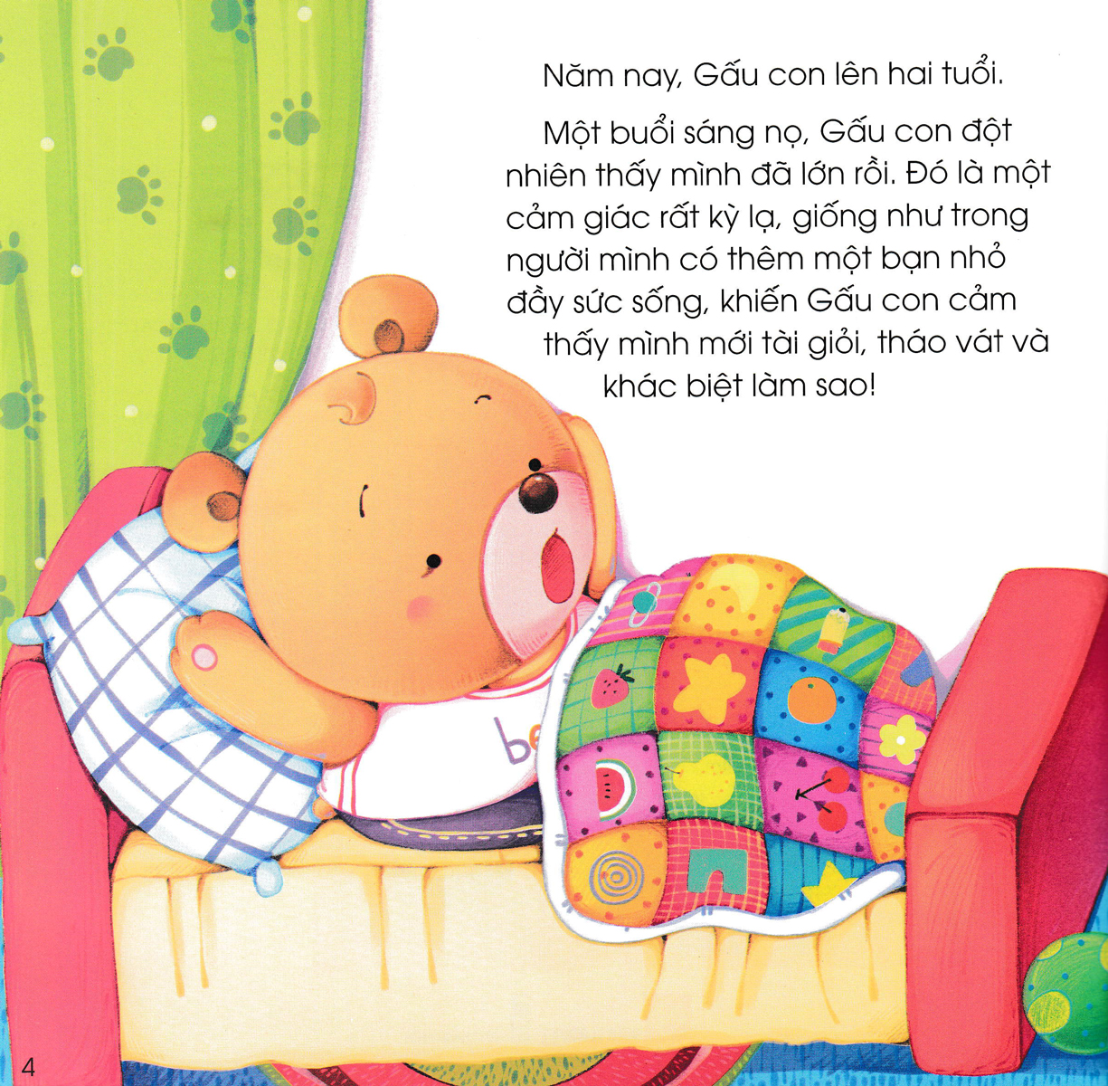 rèn luyện tính cách tốt cho trẻ - gấu con thích nói "không" - dạy trẻ biết chấp nhận