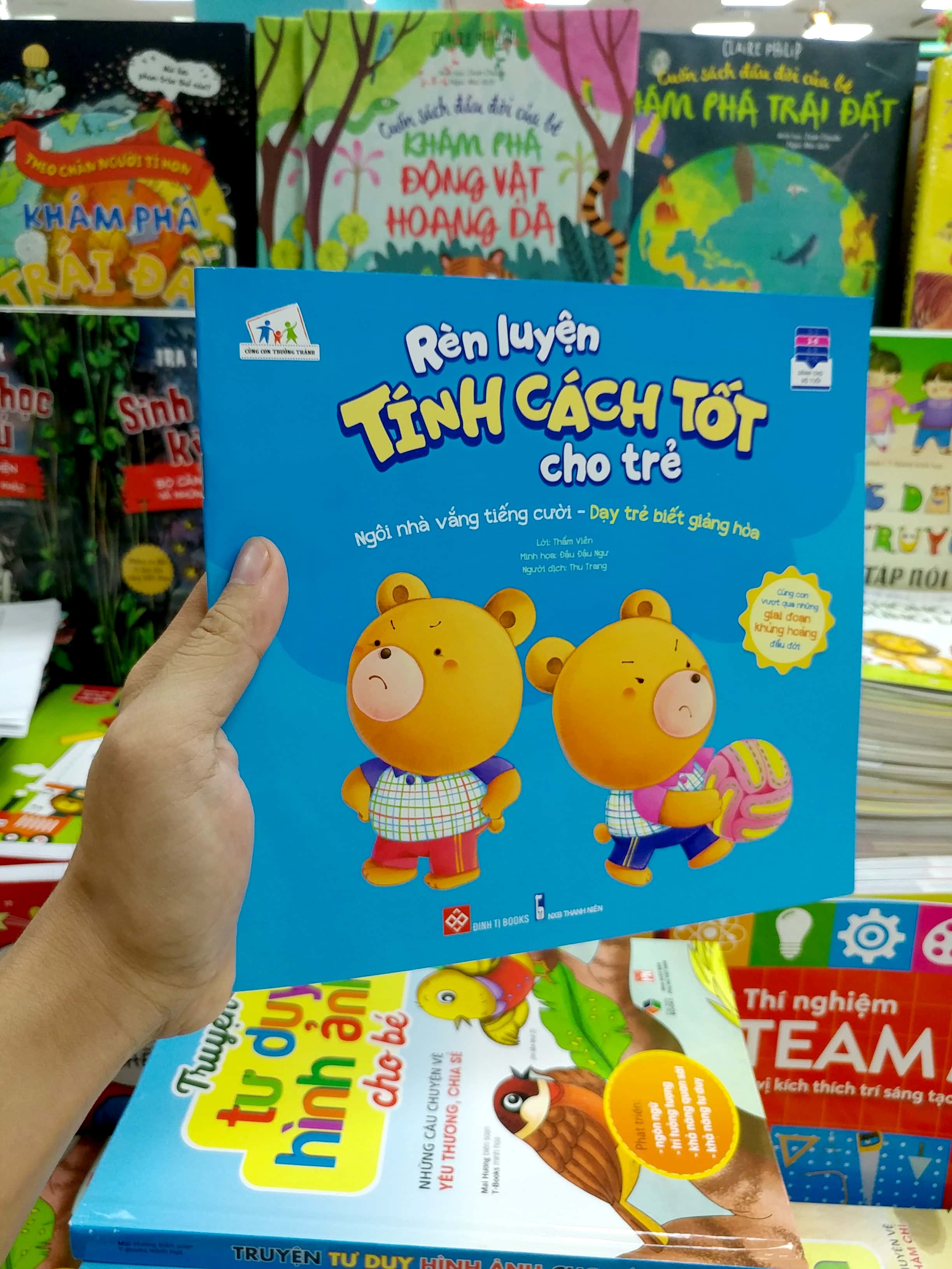 rèn luyện tính cách tốt cho trẻ - ngôi nhà vắng tiếng cười - dạy trẻ biết giảng hòa