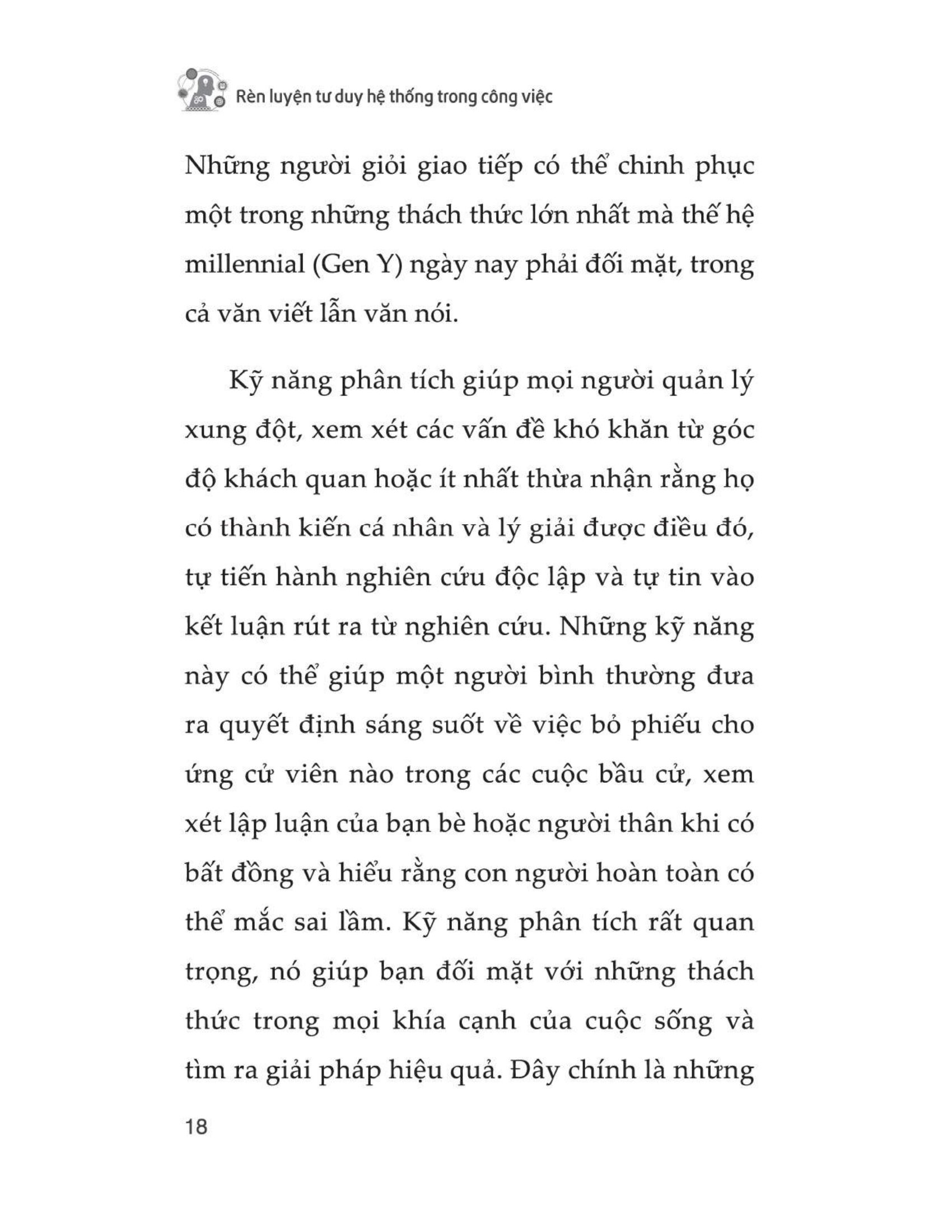 rèn luyện tư duy hệ thống trong công việc