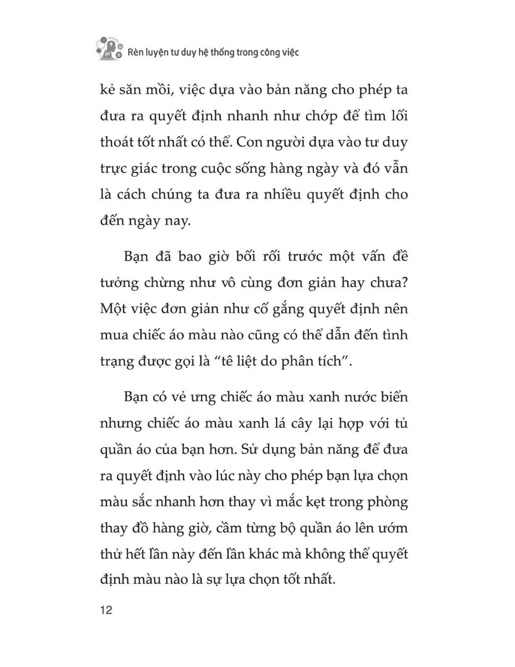 rèn luyện tư duy hệ thống trong công việc