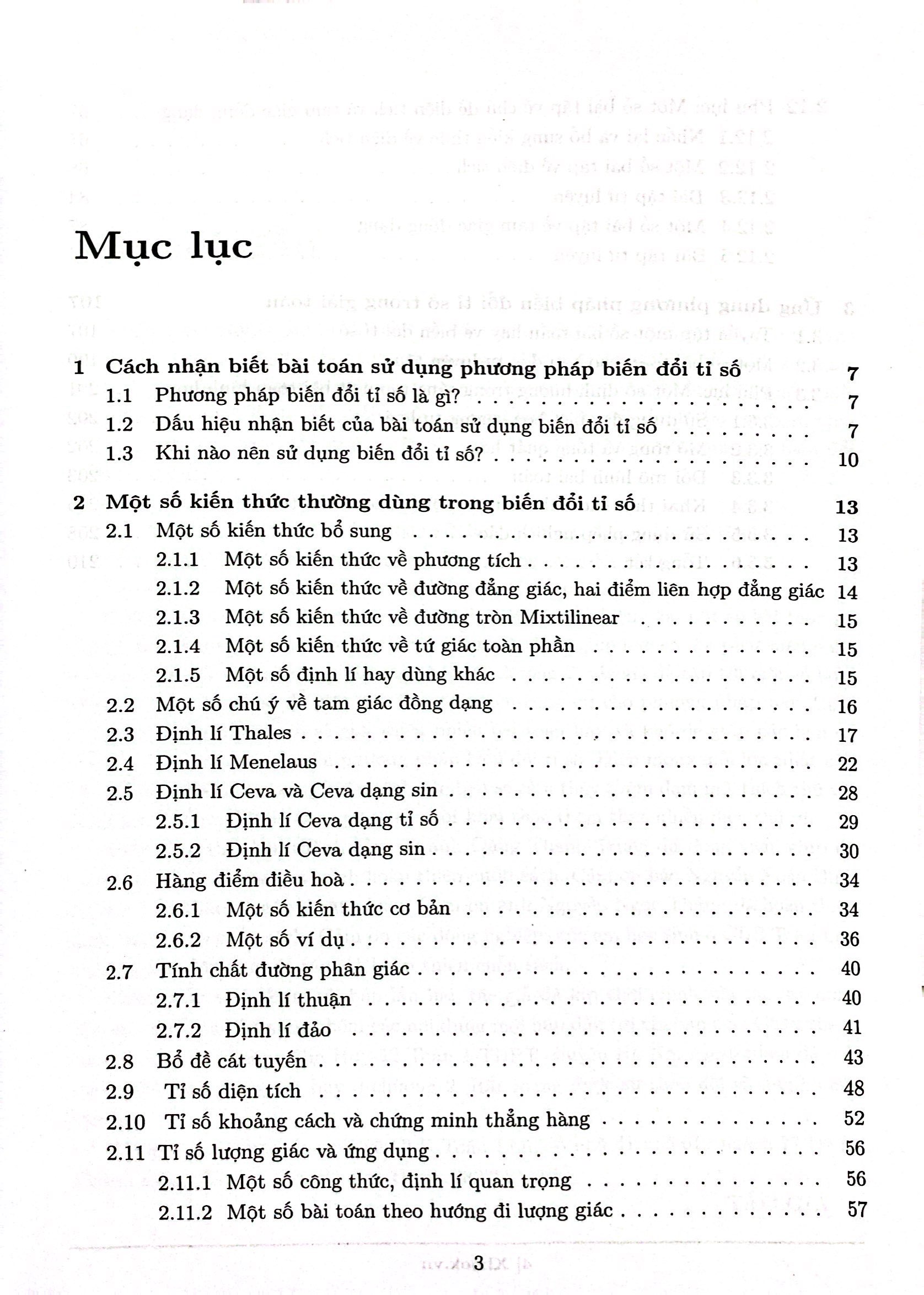 rèn luyện tư duy hình học phẳng qua bài toán biến đổi tỉ số (tái bản 2024)