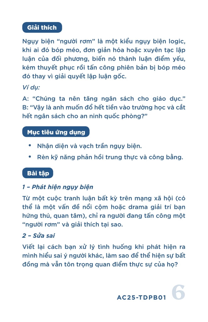 Ren Luyen Tu Duy Khac Biet - Tu Duy Phan Bien Thong Minh