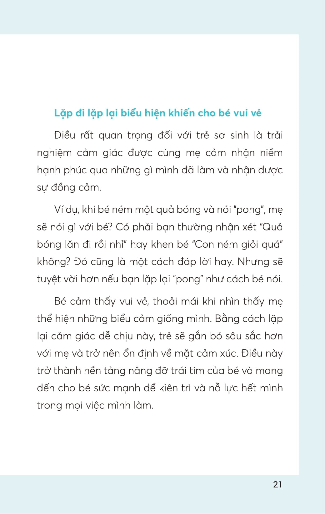 rèn luyện tư duy não bộ cho trẻ 0-3 tuổi