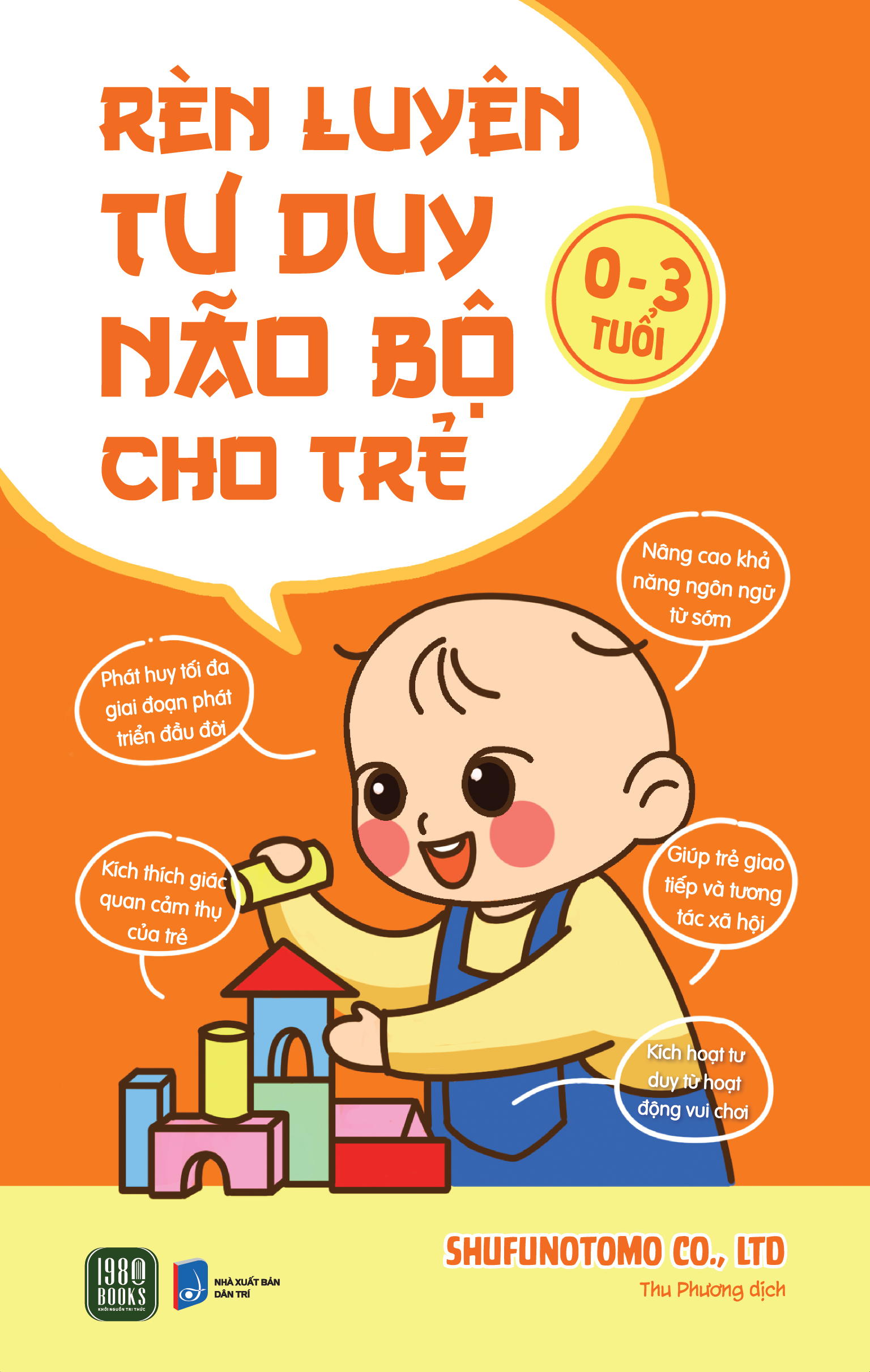 rèn luyện tư duy não bộ cho trẻ 0-3 tuổi