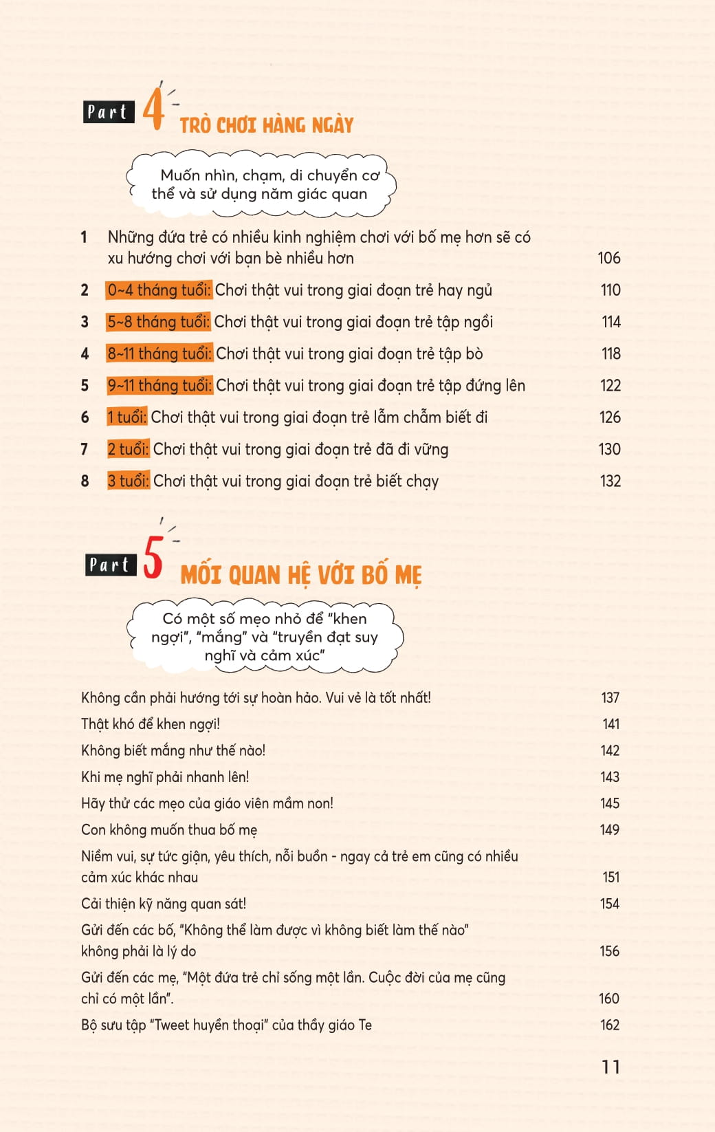 rèn luyện tư duy não bộ cho trẻ 0-3 tuổi