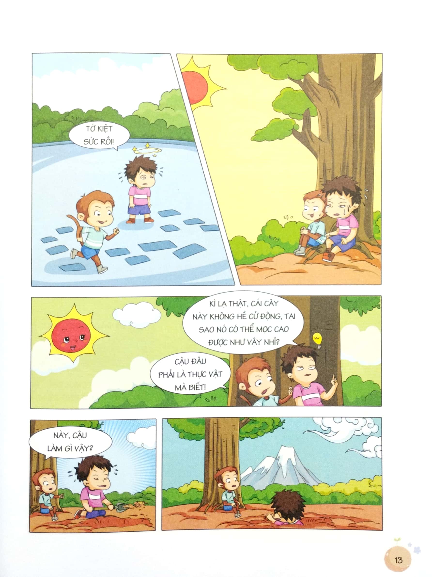 rèn luyện tư duy phản xạ logic - úm ba la hóa ra thần đồng - thế giới thực vật